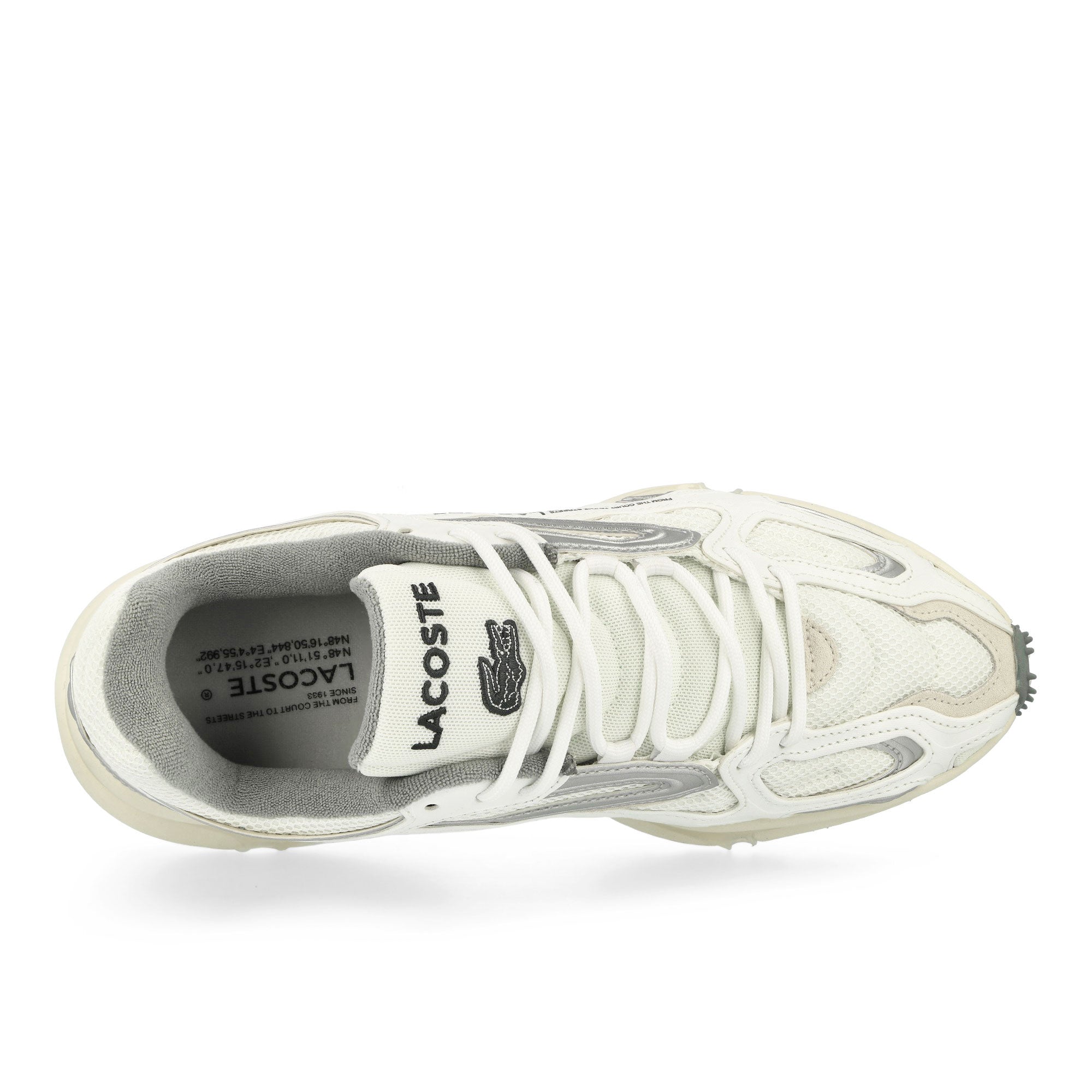 Lacoste L003 2K24 224 1 SMA White / Grey Low Top Sneakers Detailfoto | Overkill
