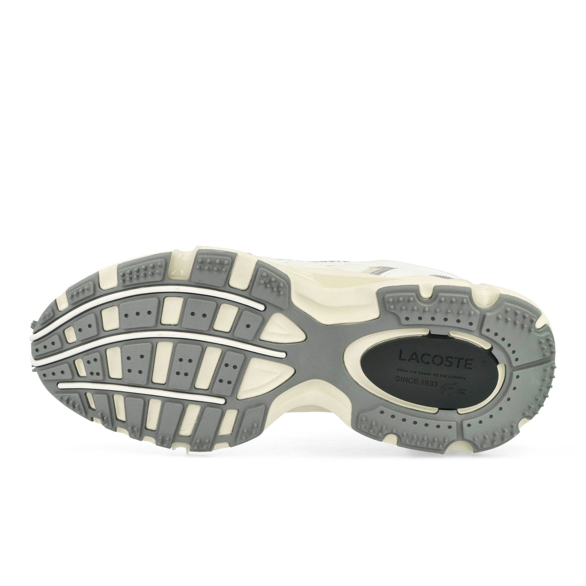 Lacoste L003 2K24 224 1 SMA White / Grey Low Top Sneakers Detail View 1 | Overkill