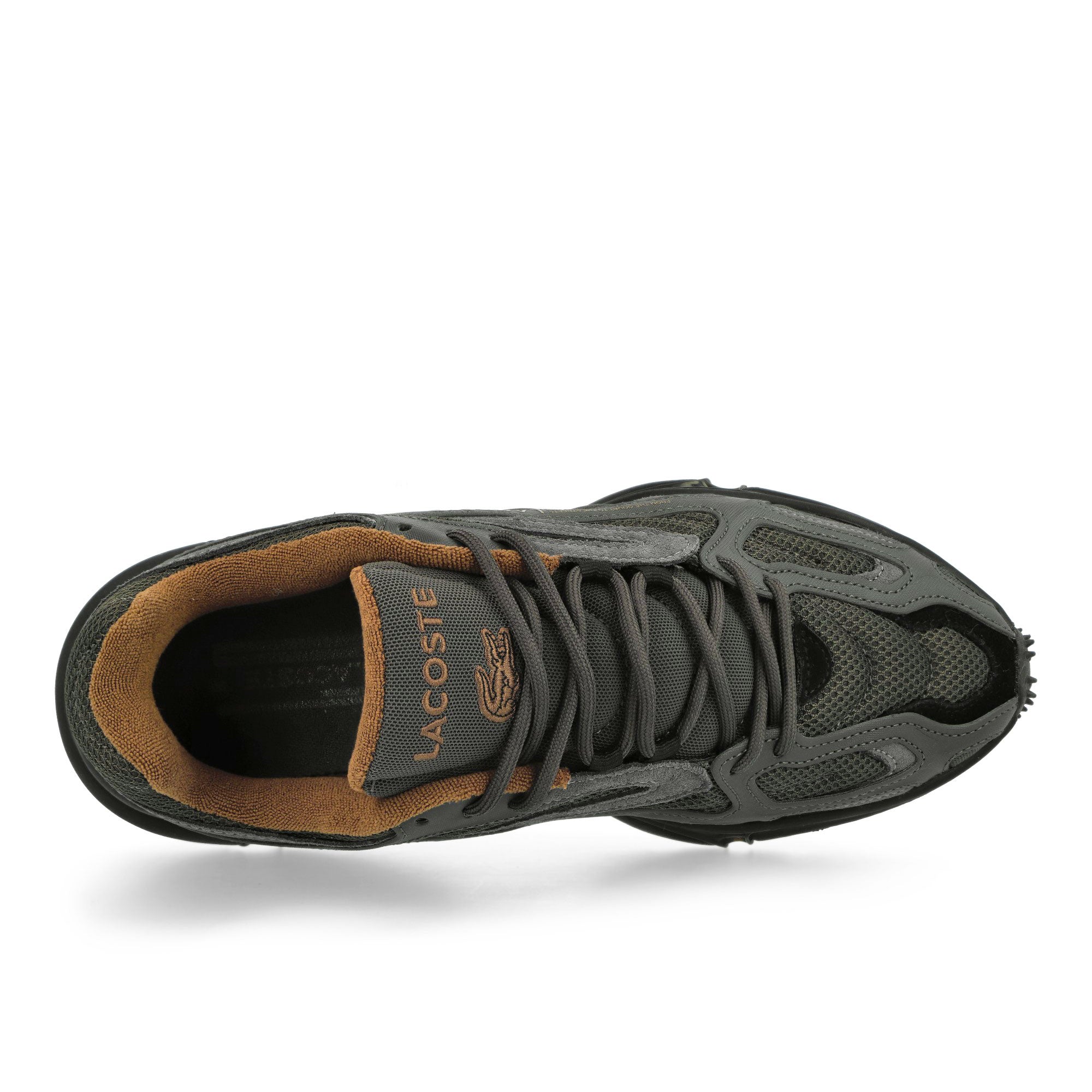 Lacoste L003 2K24 224 2 SMA Dark Grey / Black Low Top Sneakers Detailfoto | Overkill