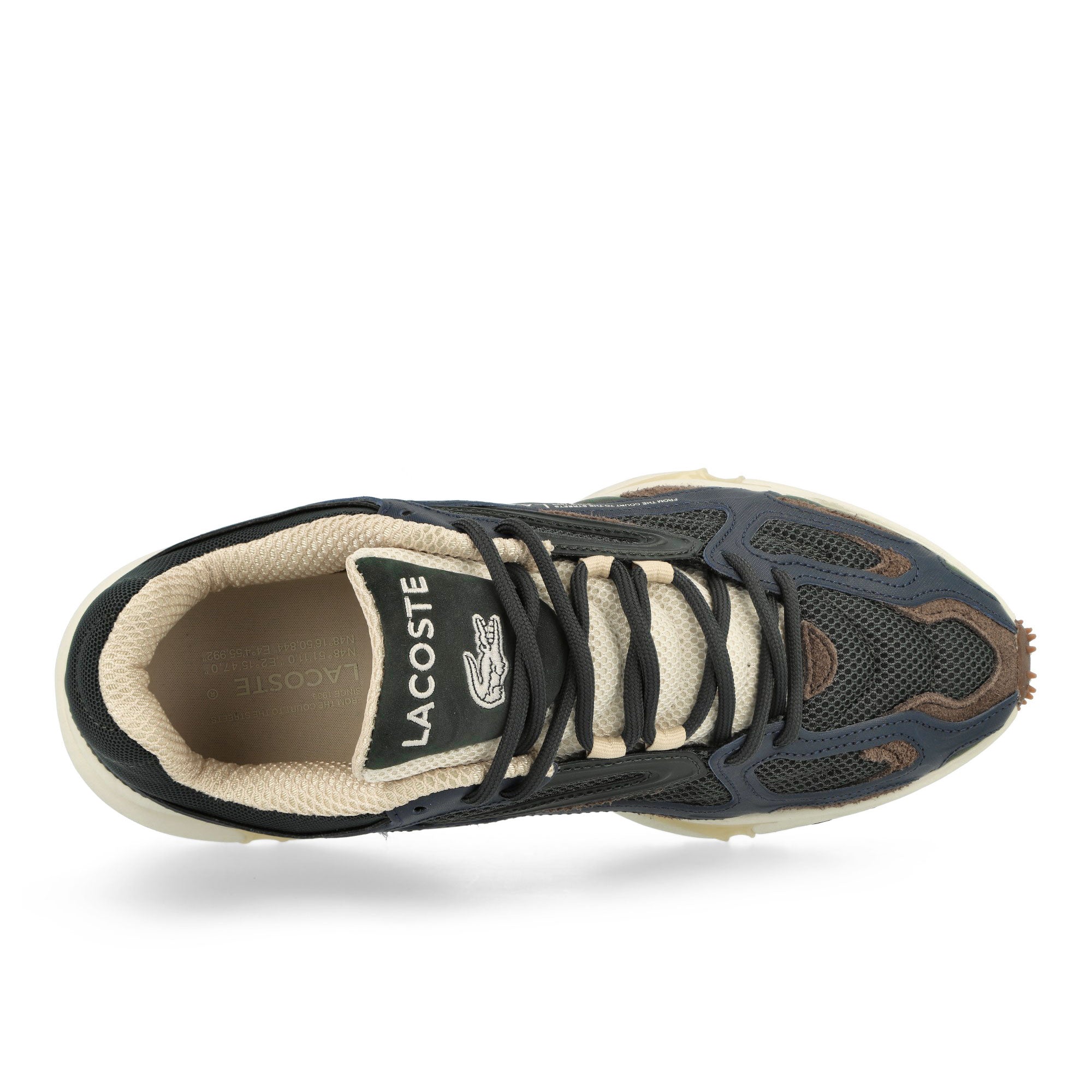 Lacoste L003 2K24 224 3 SMA Dark Green / Gum Low Top Sneakers Detailfoto | Overkill