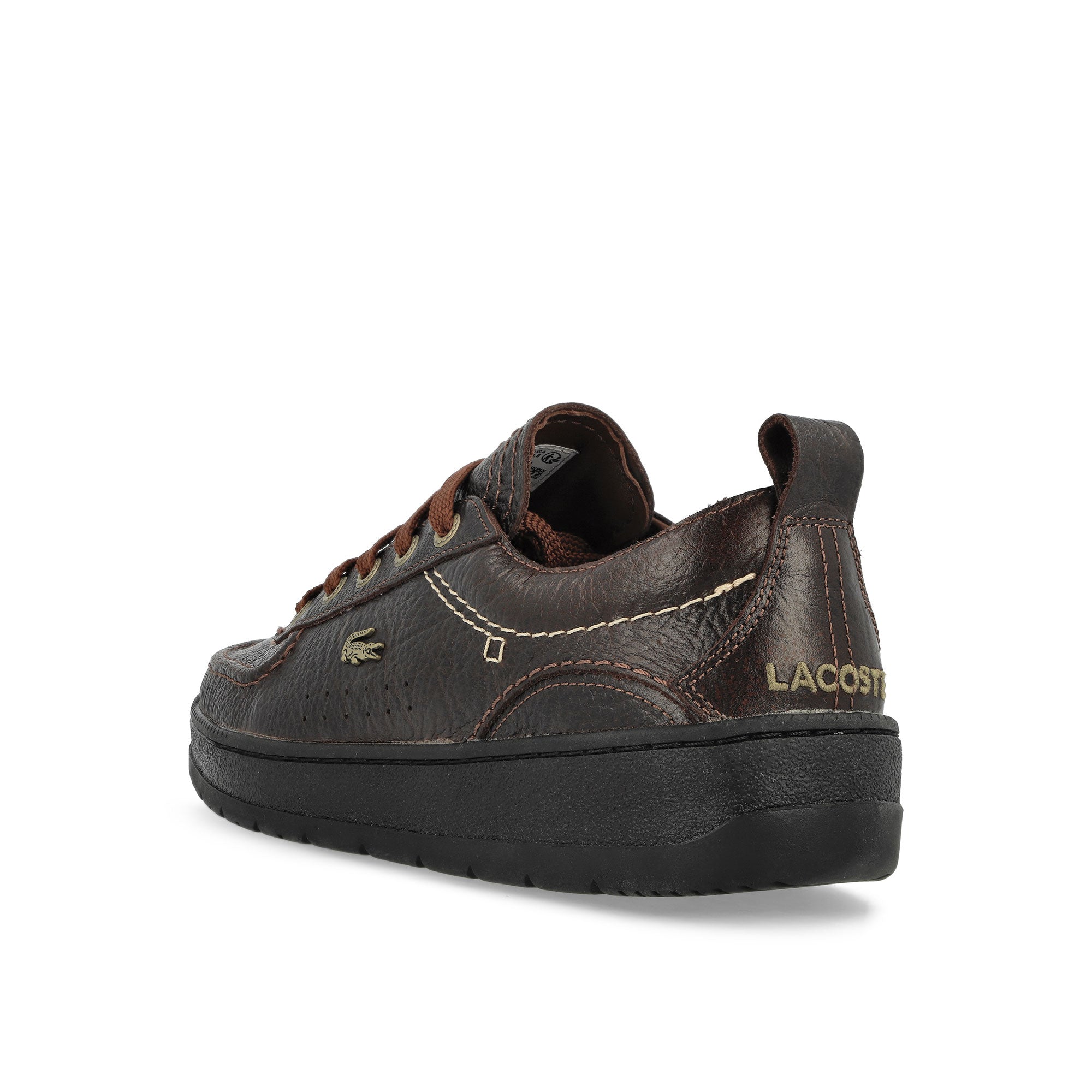 Lacoste Umpire 125 3 CMA Brown / Dark Brown - Leather Low Top Sneakers Material | Overkill
