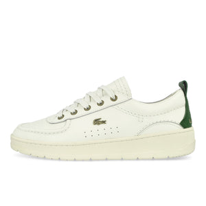 Lacoste Umpire 125 2 CMA Off White / Dark Green - Leather Low Top Sneakers 749CMA00021Y5 | Overkill