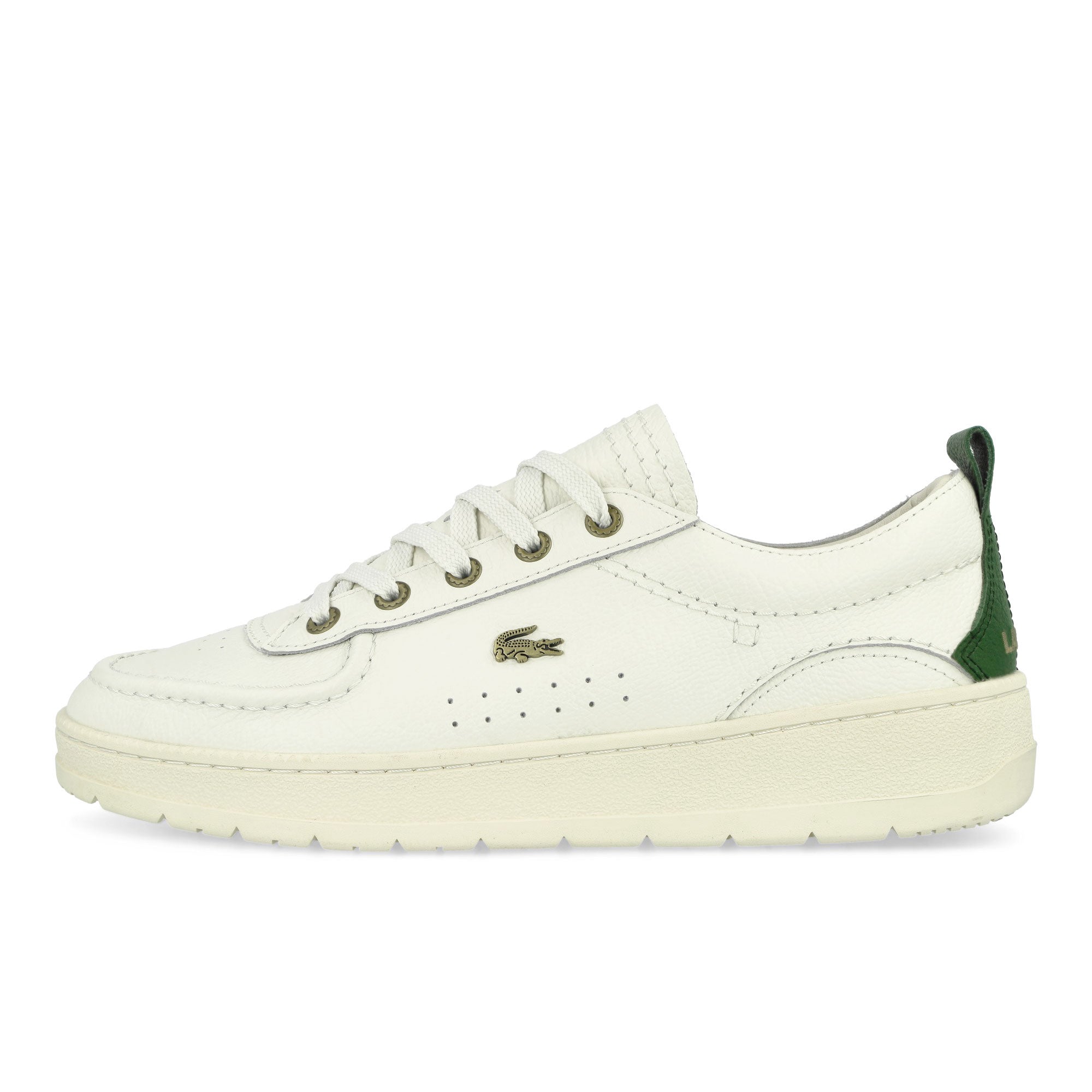 Lacoste Umpire 125 2 CMA Off White / Dark Green - Leather Low Top Sneakers 749CMA00021Y5 | Overkill