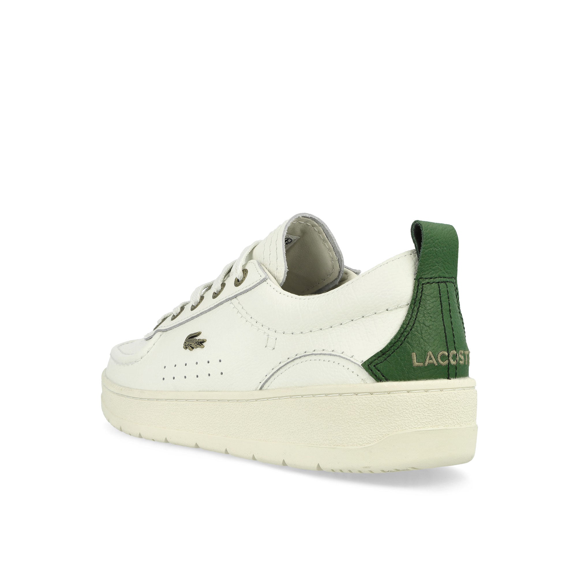 Lacoste Umpire 125 2 CMA Off White / Dark Green - Leather Low Top Sneakers Material | Overkill