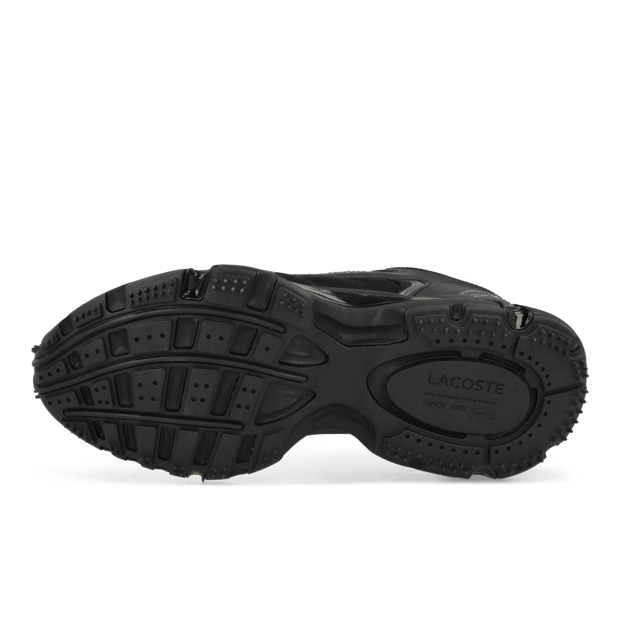 Lacoste L003 2K24 125 1 SMA Black / Black - Textile Low Top Sneakers Detail View 1 | Overkill