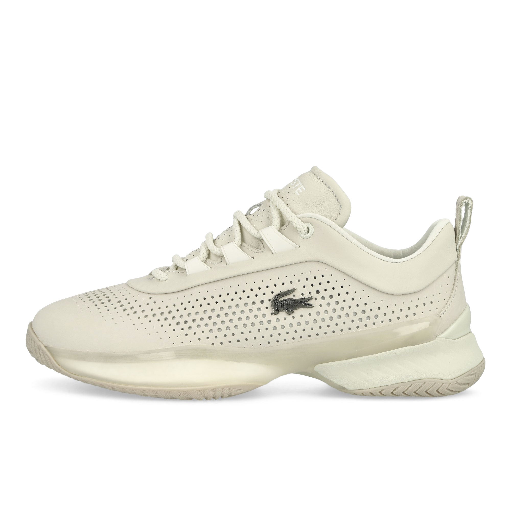 Lacoste AG-LT Premium 125 2 SMA Off White / Off White - Leather Low Top Sneakers 749SMA008618C | Overkill