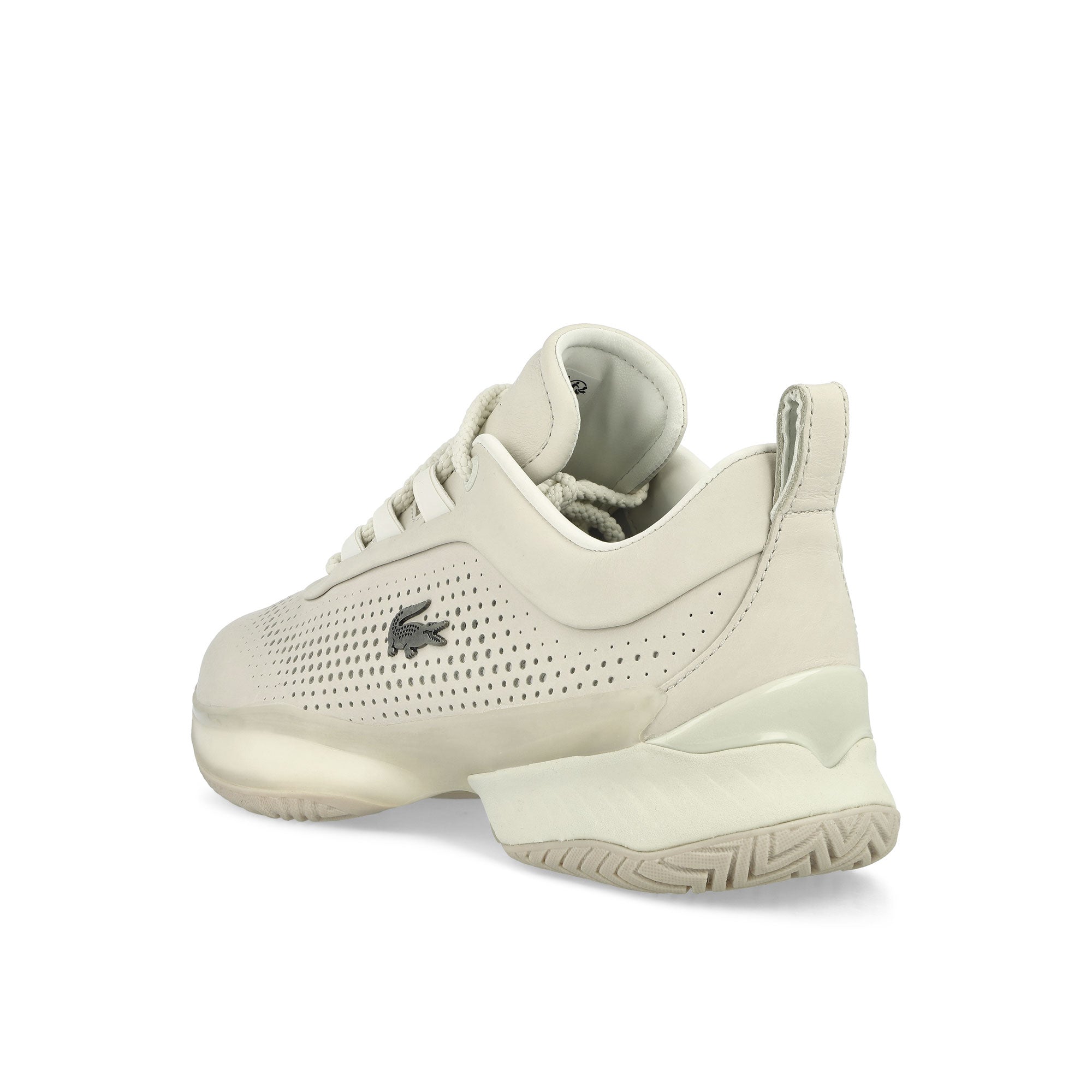 Lacoste AG-LT Premium 125 2 SMA Off White / Off White - Leather Low Top Sneakers Material | Overkill