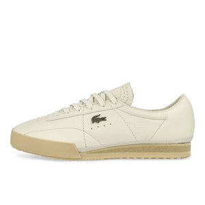 Lacoste Aura 225 3 SMA Off White / Light Brown Low Top Sneakers 750SMA01562R2 | Overkill