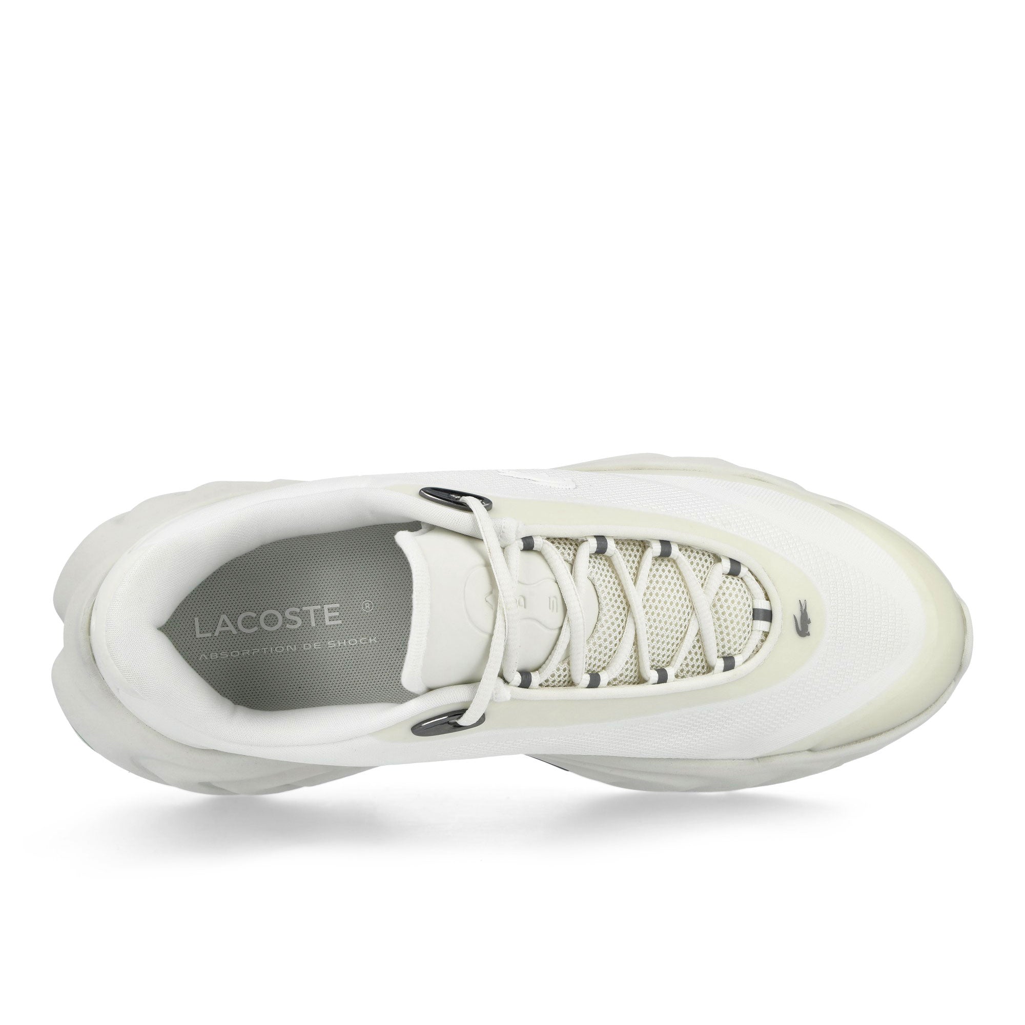 Lacoste Spinor PRM 225 3 SMA Off White / Off White Low Top Sneakers 750SMA016518C Detailfoto | Overkill