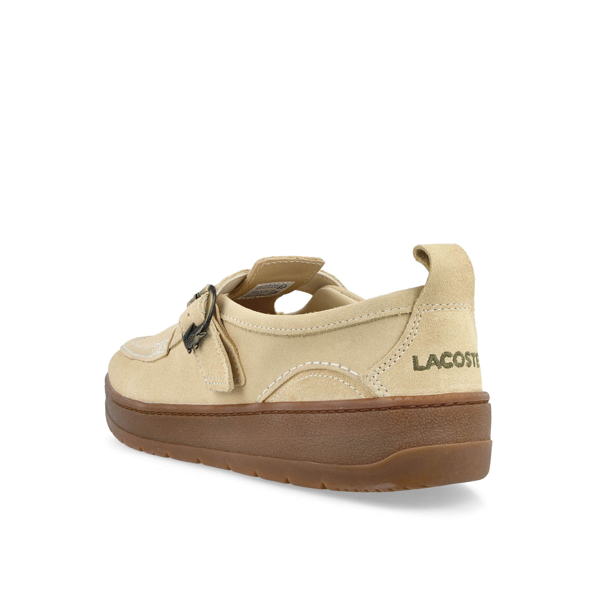 Lacoste Umpire Mary-J 126 1 SMA Natural / Gum Low Top Sneakers 751SMA0102AHB Material | Overkill