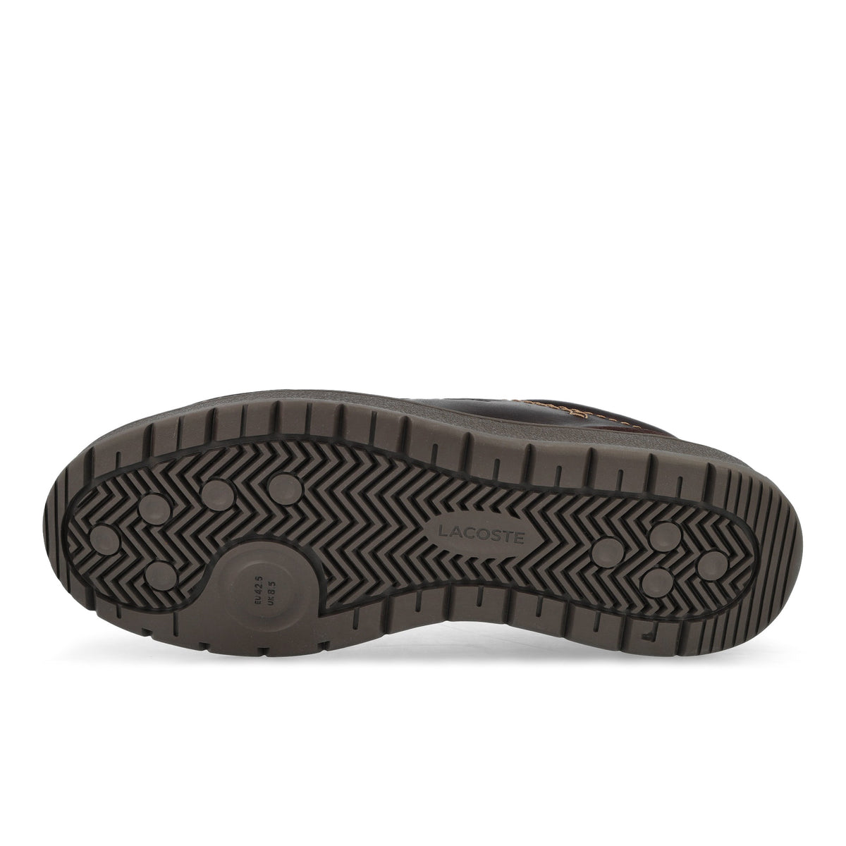 Lacoste Umpire 226 2 SMA Dark Brown / Dark Gum Low Top Sneakers 752SMA0054AQ5 Detail View 1 | Overkill