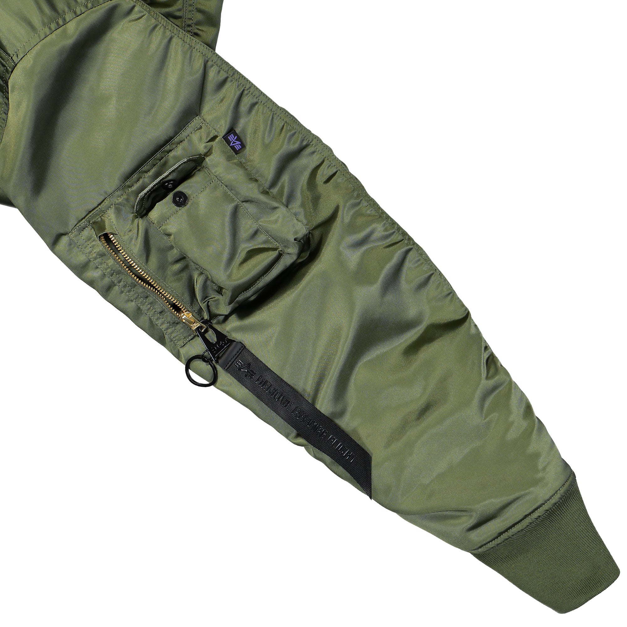 Alpha Industries MA-1 3M Flight Jacket Sage Green Bomber & Varsity Jackets Detail view 1 | Overkill