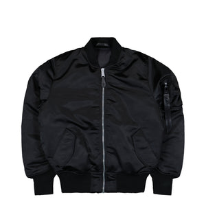 Alpha Industries MA-1 Base Flight Jacket Black Bomber Jacket 756111-03 | Overkill