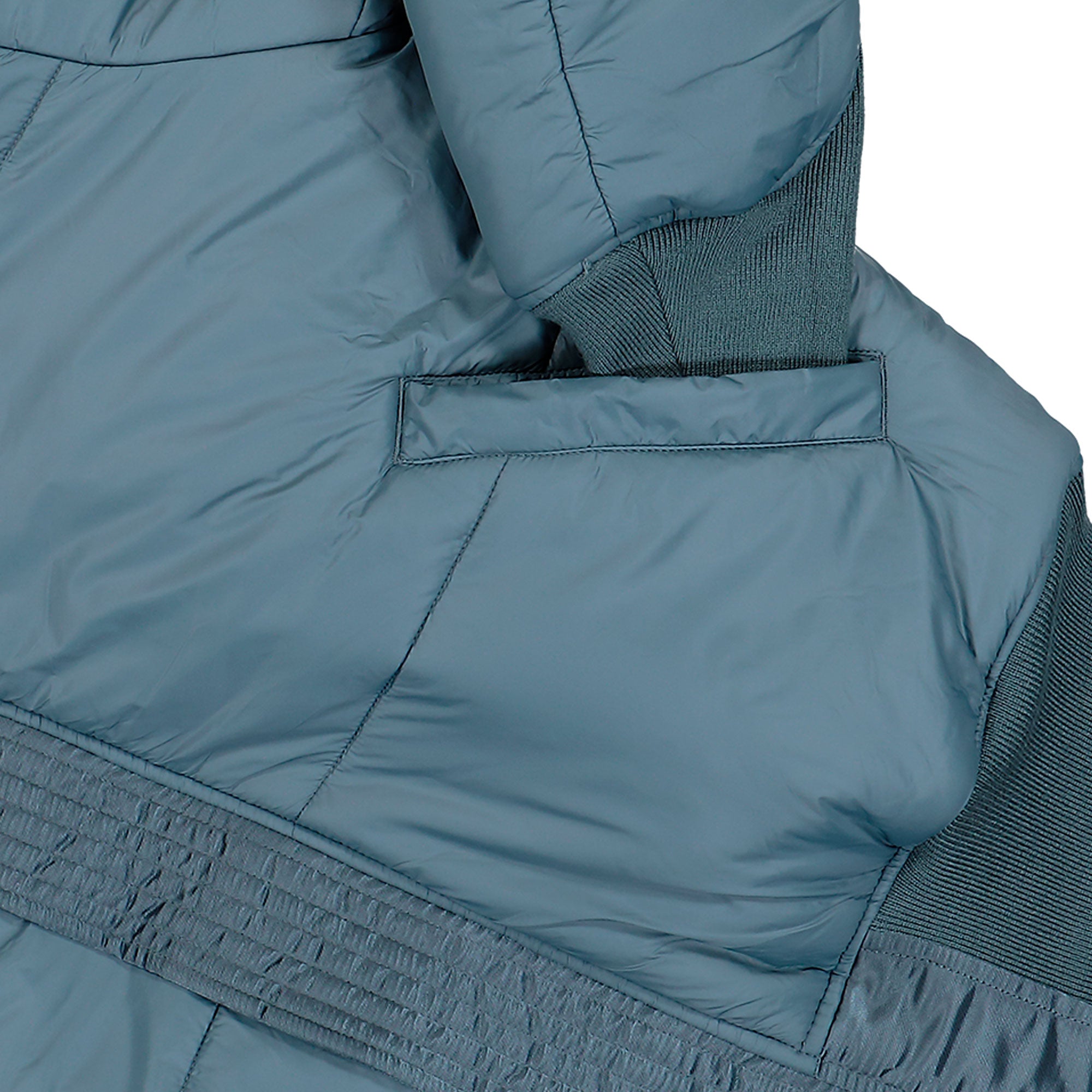 Alpha Industries MA-1 Base Flight Bomber Jacket Denim Blue Bomber & Varsity Jackets 756111-439 Detail View 4 | Overkill