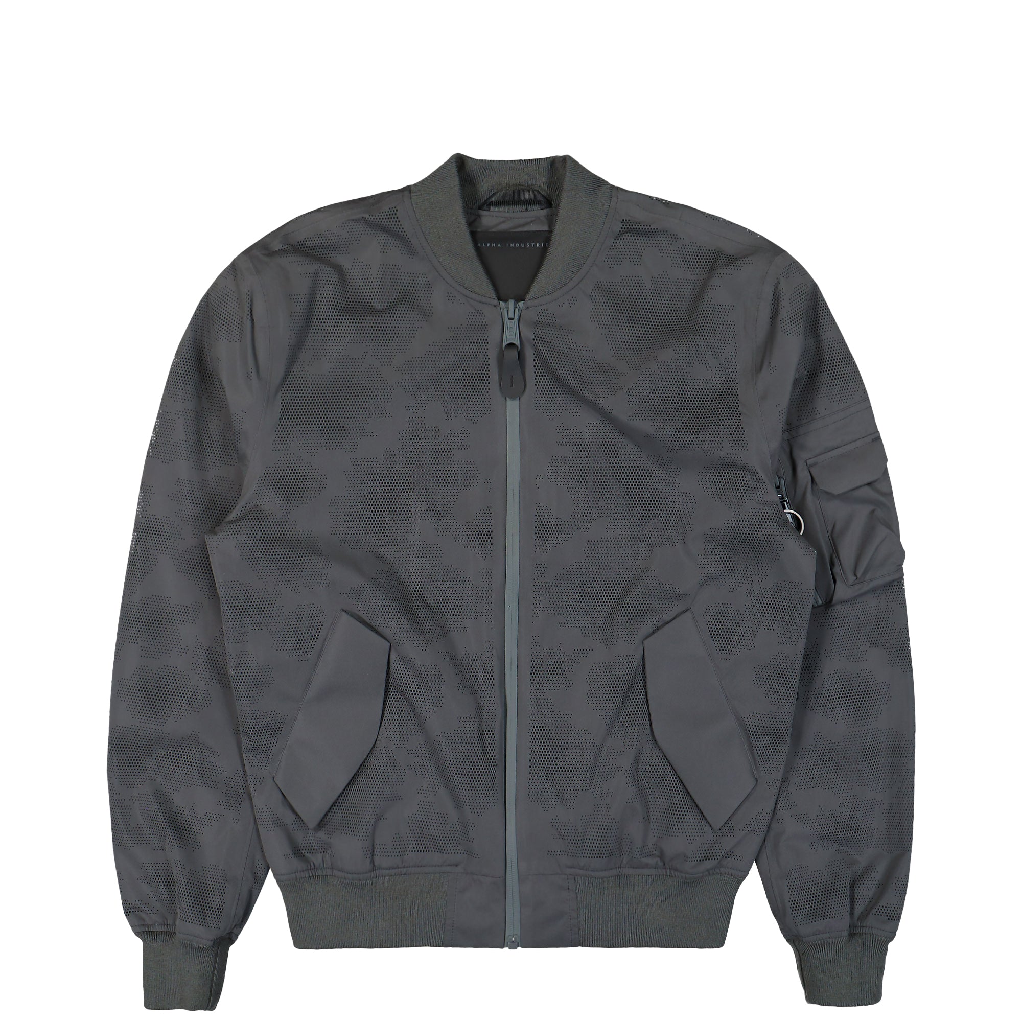 Alpha Industries L-2B Laser Cut Flight Jacket II Charcoal Bomber & Varsity Jackets 756120-747 | Overkill