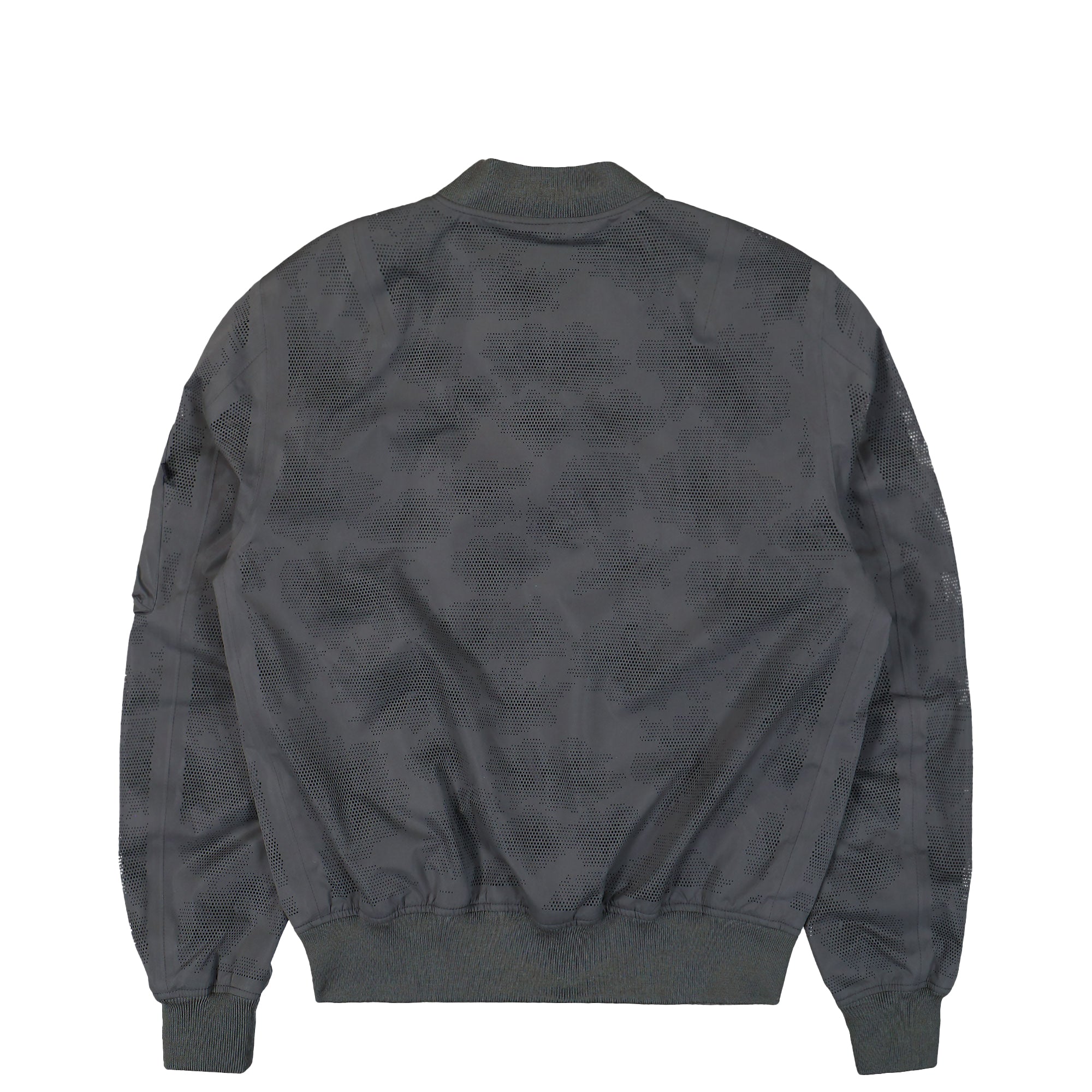 Alpha Industries L-2B Laser Cut Flight Jacket II Charcoal Bomber & Varsity Jackets Material | Overkill