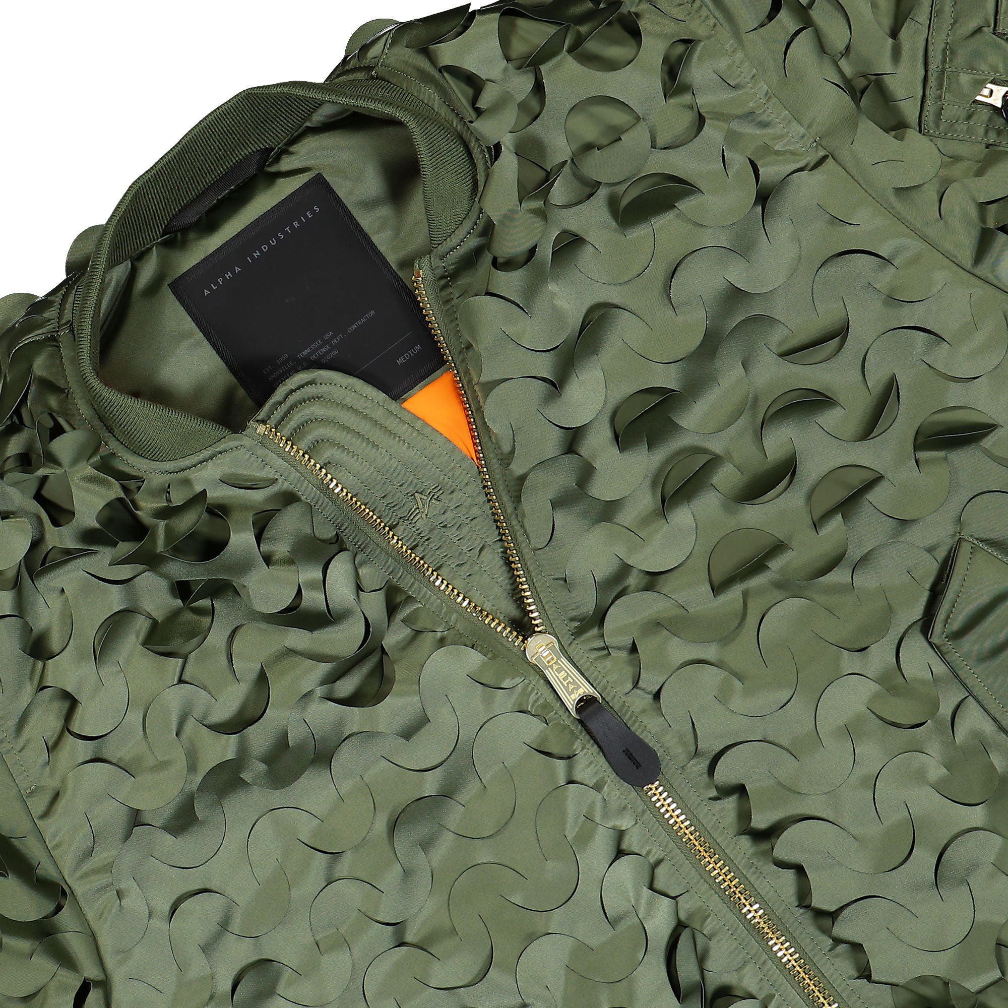 Alpha Industries MA-1 ULCANS Flight Jacket Sage Green Bomber & Varsity Jackets Detail view 1 | Overkill