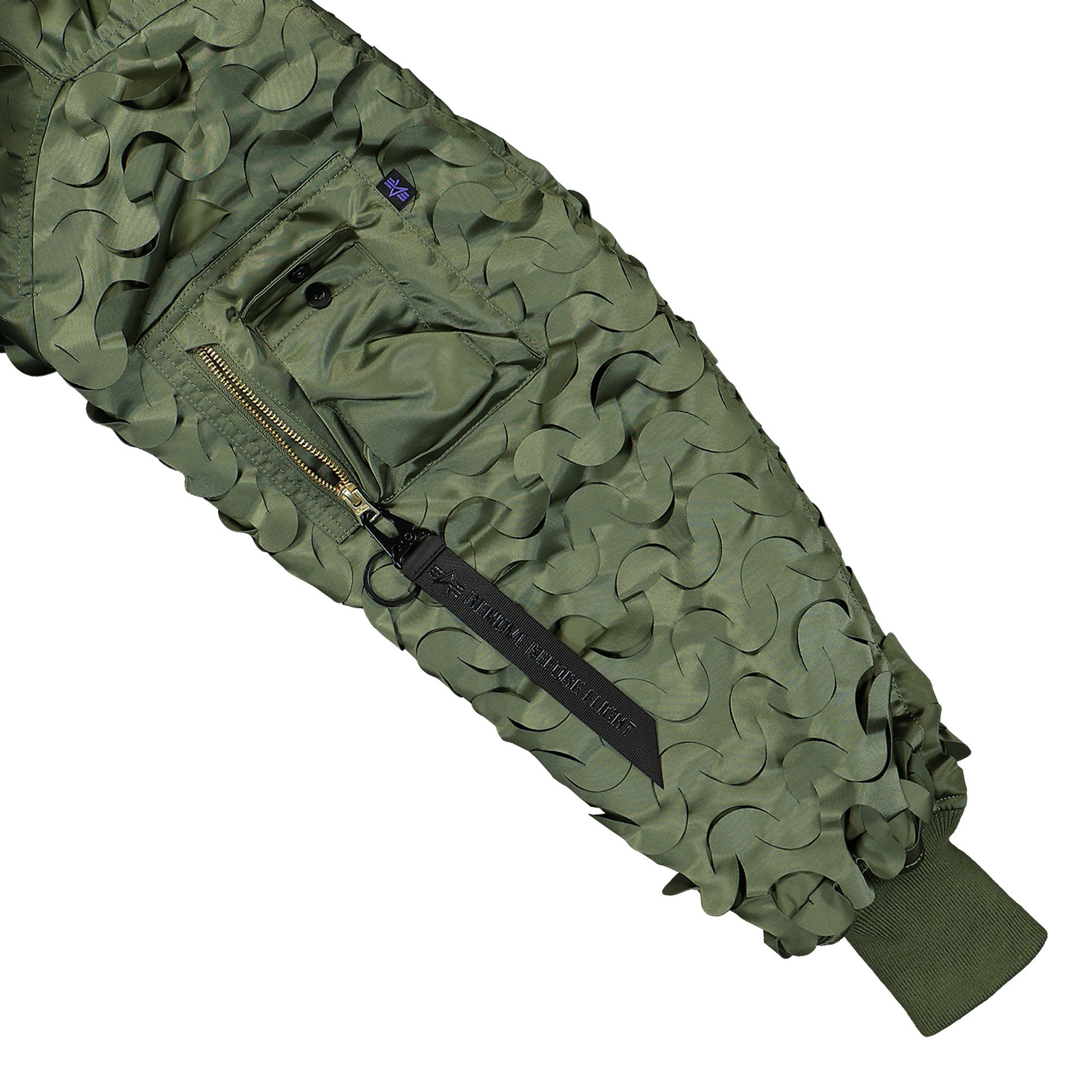 Alpha Industries MA-1 ULCANS Flight Jacket Sage Green Bomber & Varsity Jackets Detail view 3 | Overkill