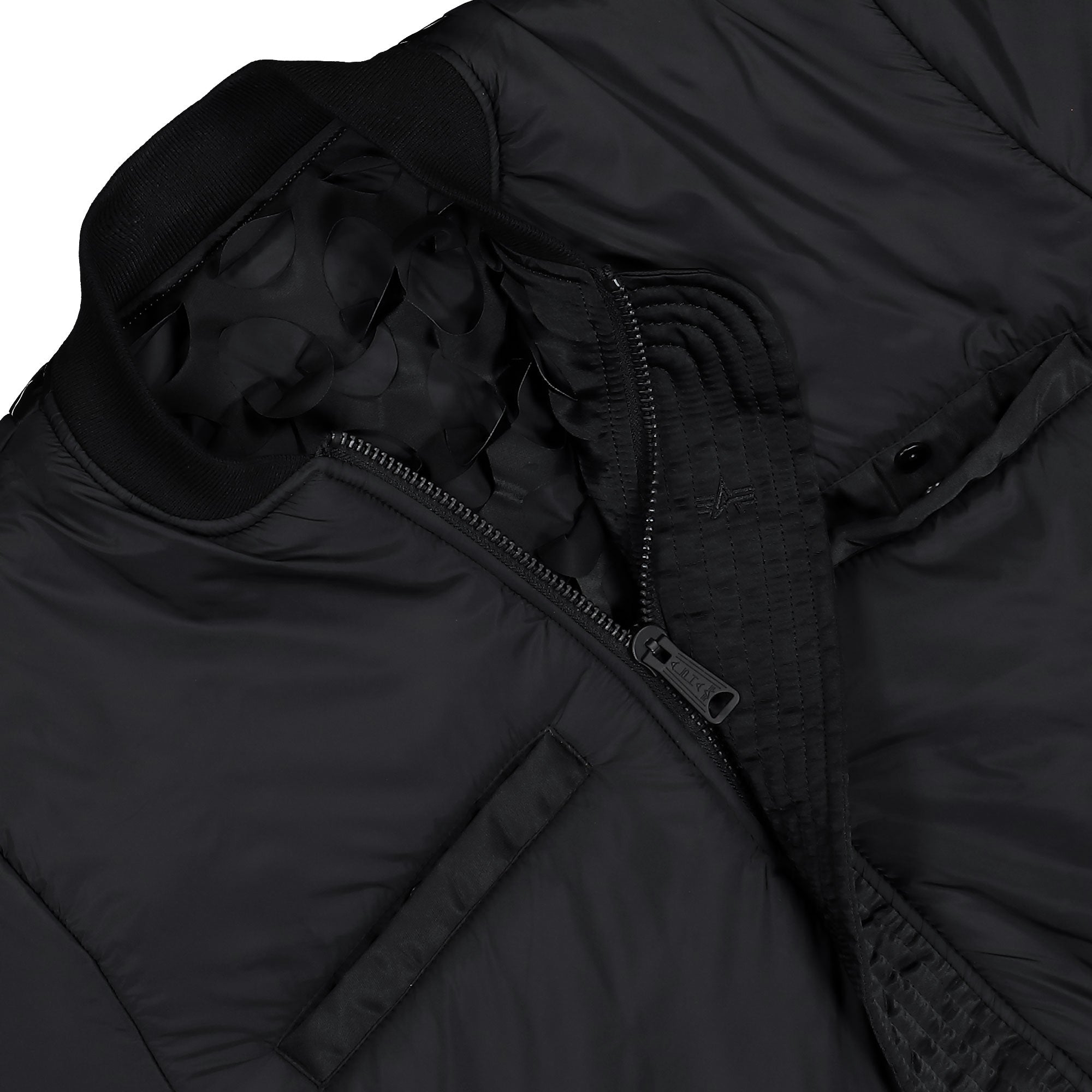 Alpha Industries MA-1 ULCANS Flight Jacket Black Bomber Jacket 756123-03 Detailfoto | Overkill