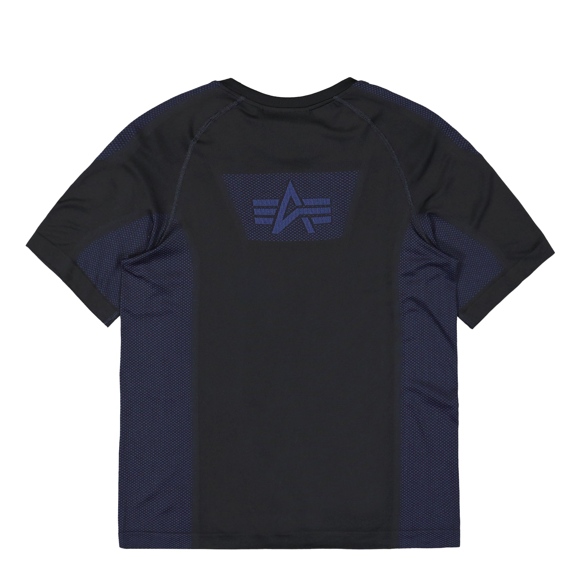 Alpha Industries Seamless T-Shirt Black T-Shirts Material | Overkill