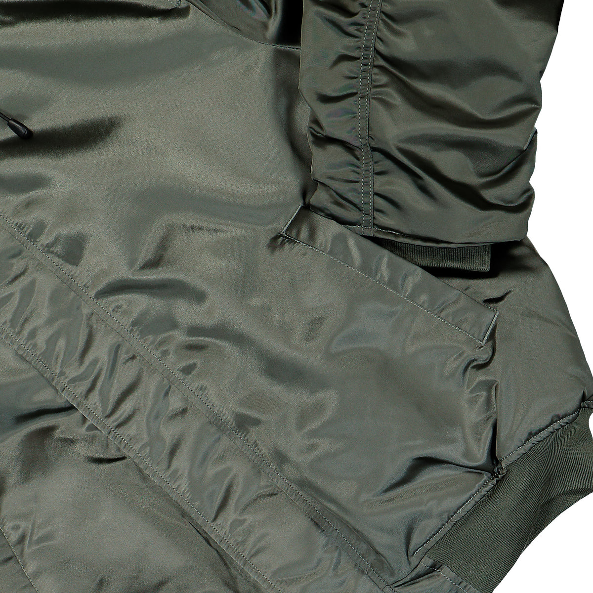 Alpha Industries N-2B Base UV Winter Jacket Vintage Green Jacket 758101-432 Detail View 1 | Overkill