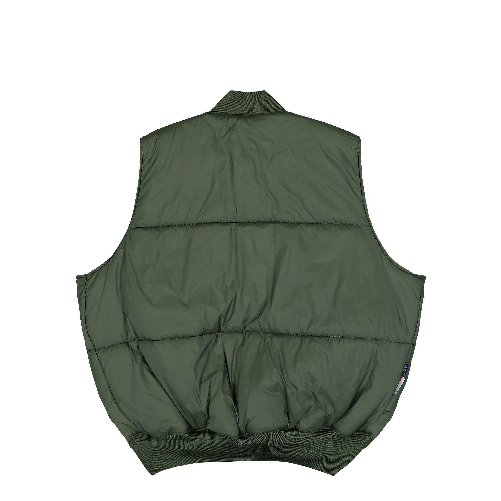 Alpha Industries MA-1 Base Vest Sage Green Vest 758102-01 Detail View 4 | Overkill