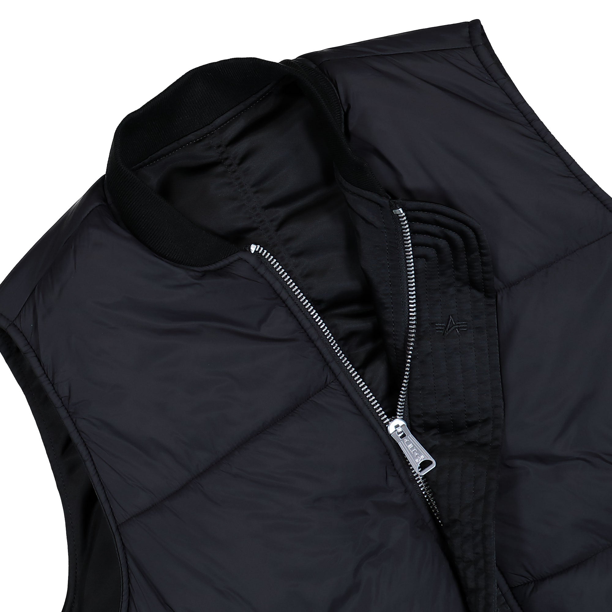 Alpha Industries MA-1 Base Vest Black Vest 758102-03 Detailfoto | Overkill
