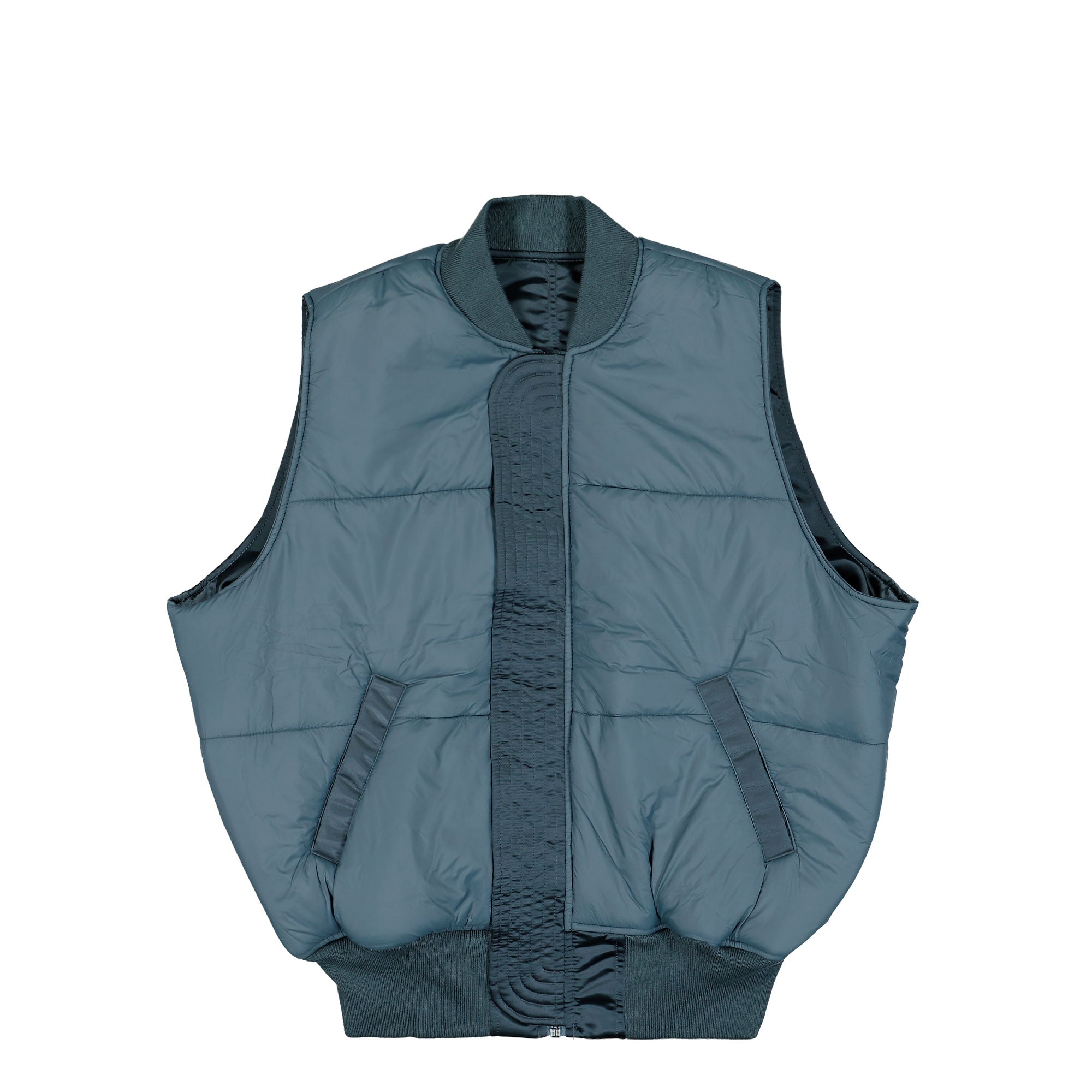 Alpha Industries MA-1 Base Vest Denim Blue Vests 758102-439 Detail View 5 | Overkill