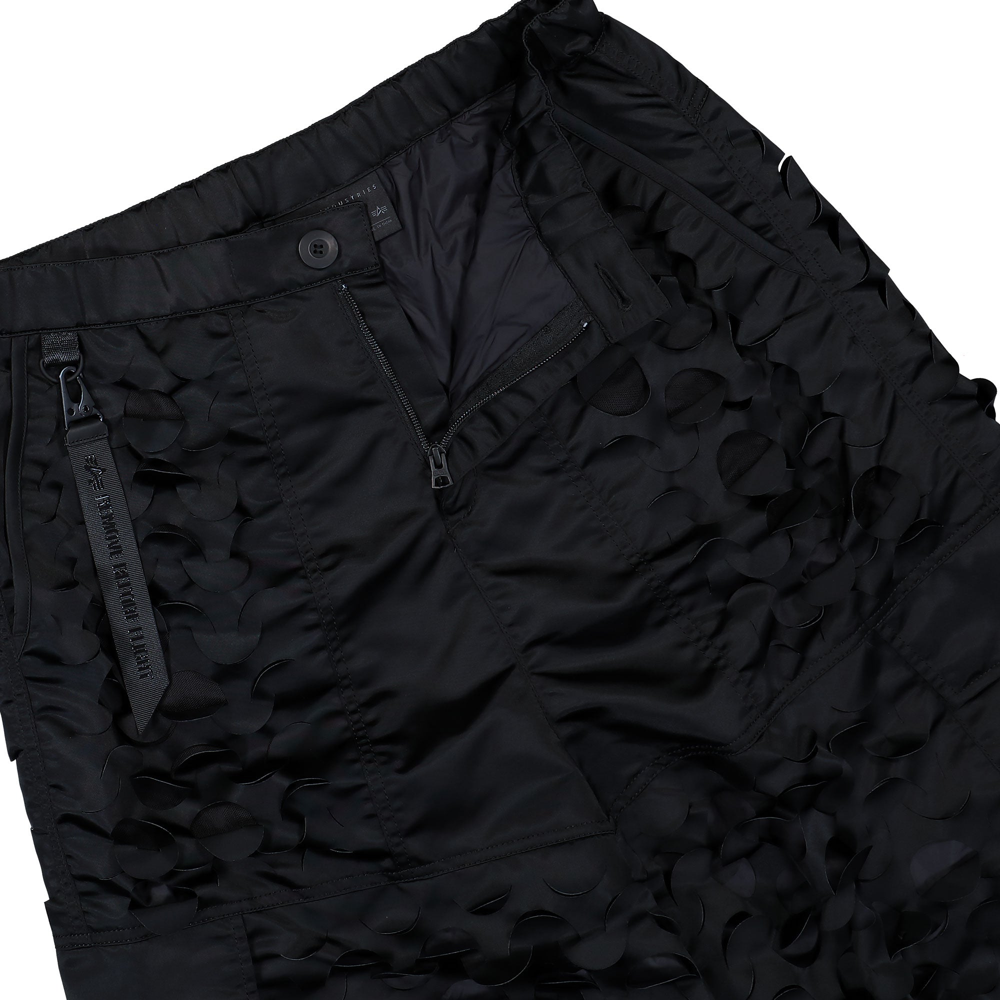 Alpha Industries ULCANS Nylon Pant Black Cargo Pants 758204-03 Detail View 1 | Overkill