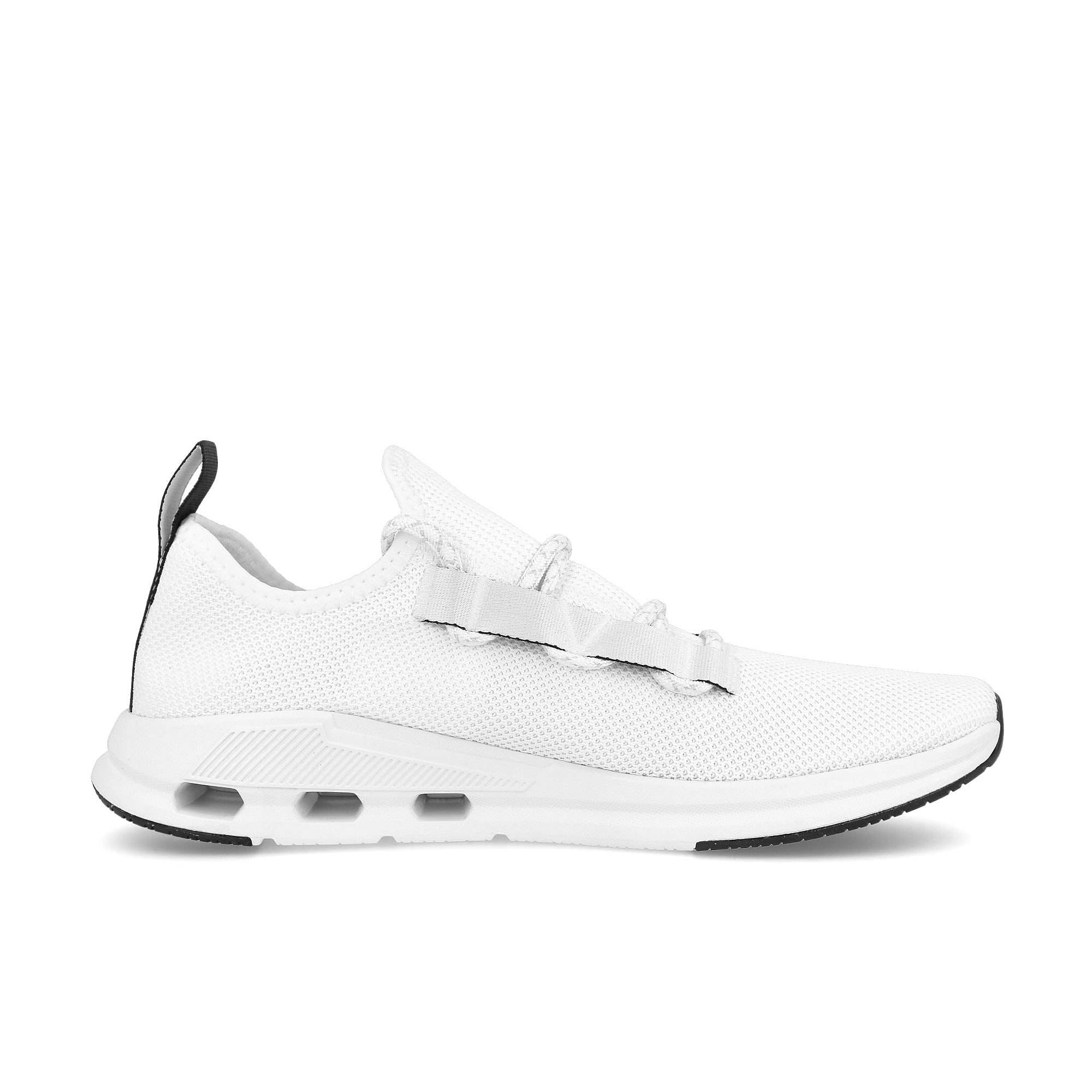 On Cloudeasy Undyed - White / Black Low Top Sneakers Silhouette | Overkill