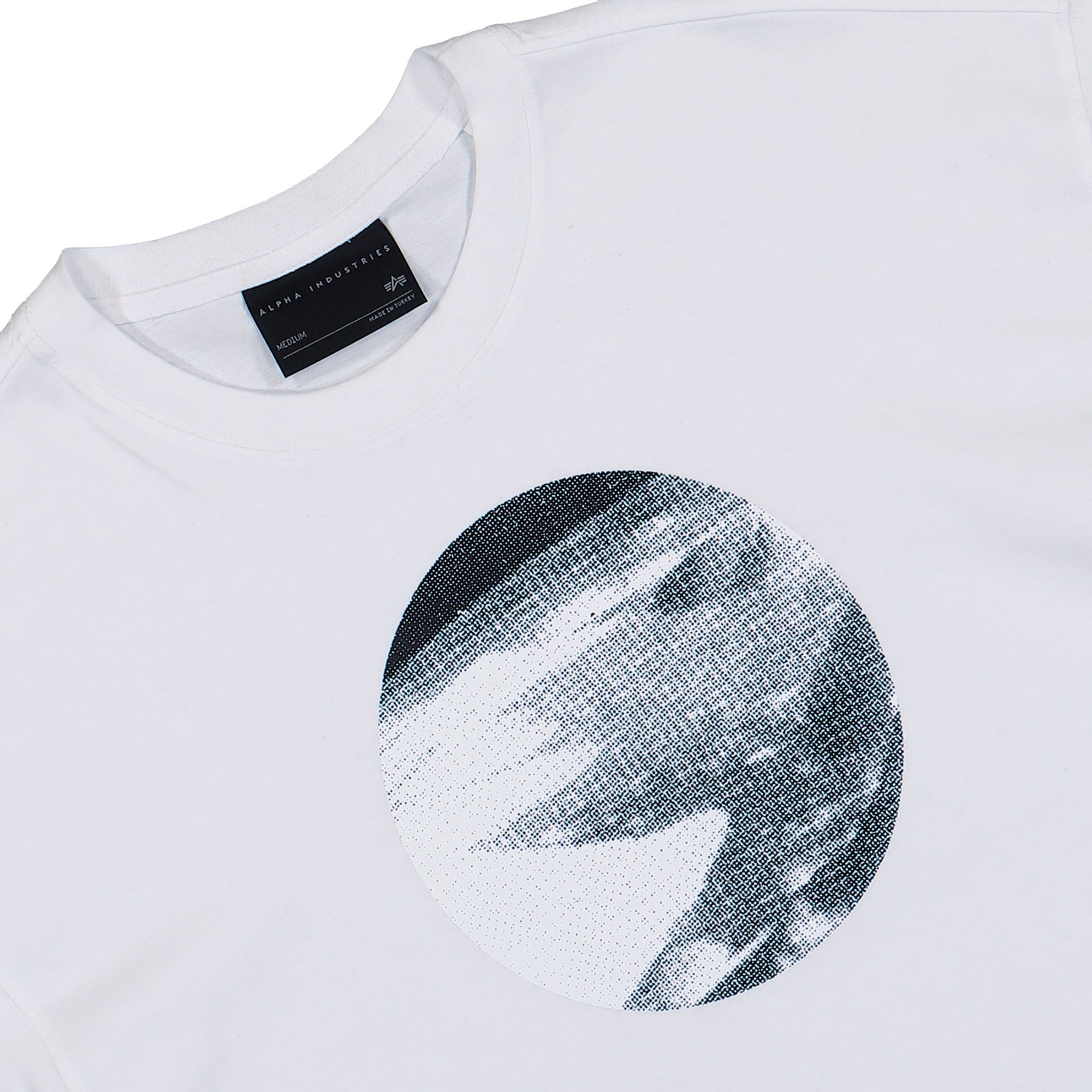 Alpha Industries Desert T-Shirt White T-Shirts 766024-09 Detailfoto | Overkill