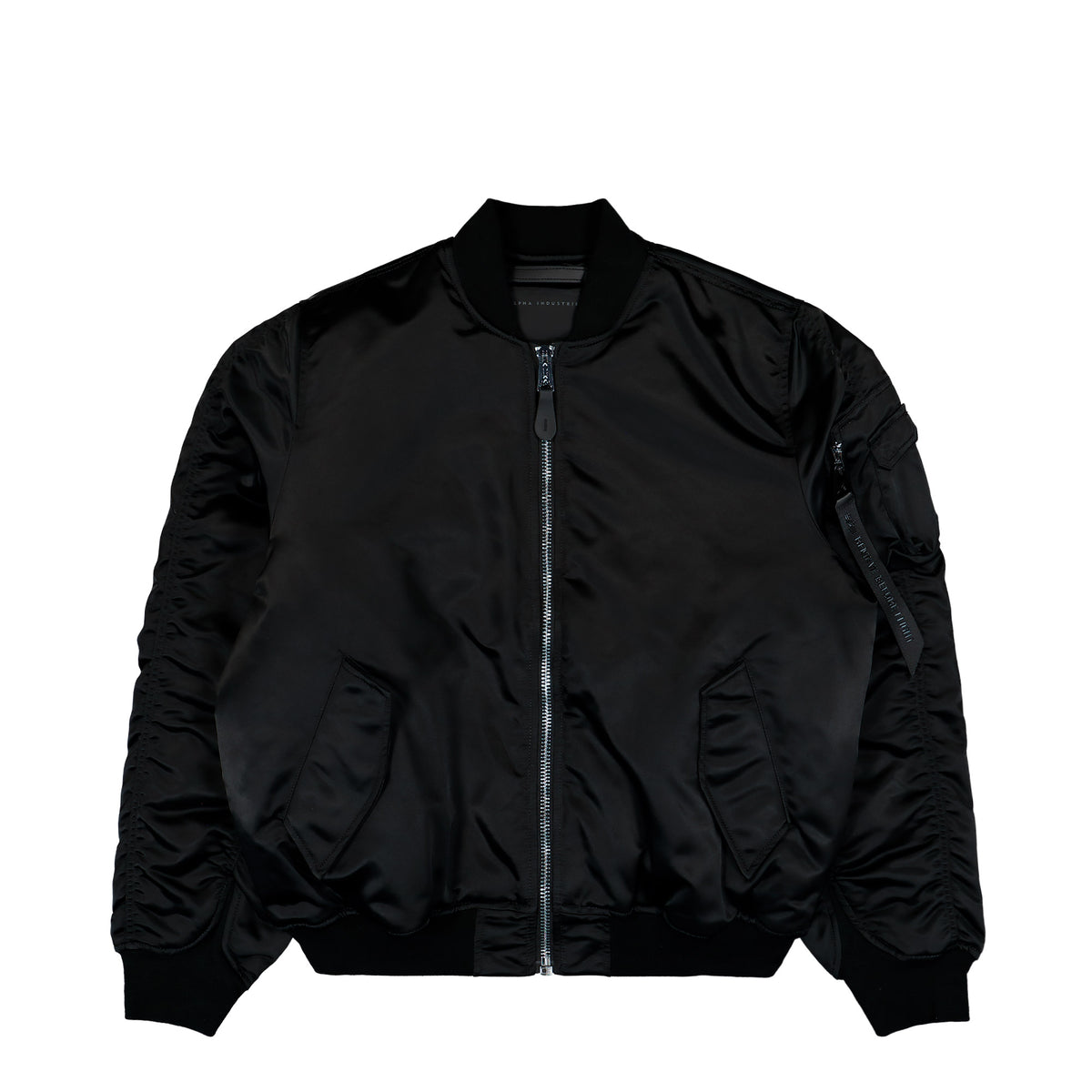 Alpha Industries MA-1 UV Bomber Jacket Black Bomber Jacket 766027-03 | Overkill