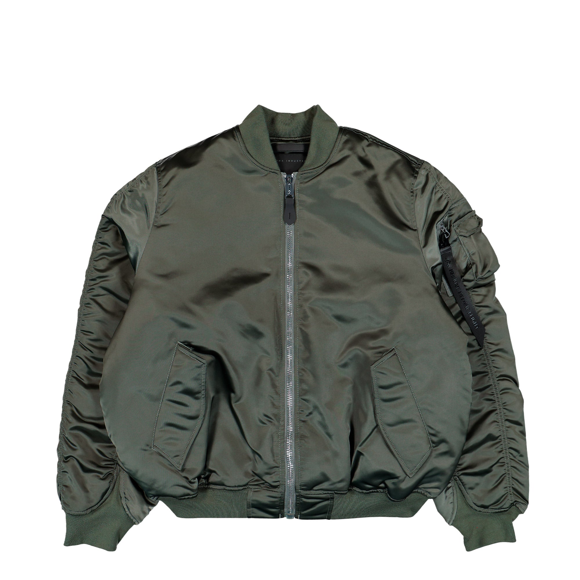 Alpha Industries MA-1 UV Bomber Jacket Vintage Green Bomber Jacket 766027-432 | Overkill
