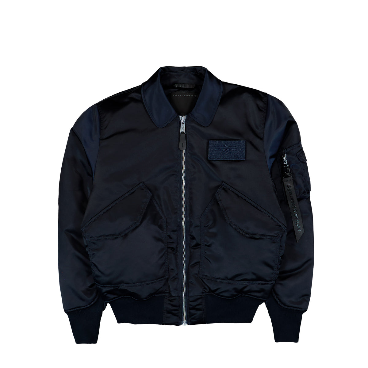 Alpha Industries CWU-45 / P Base UV Bomber Jacket Replica Blue Jacket 768005-07 | Overkill