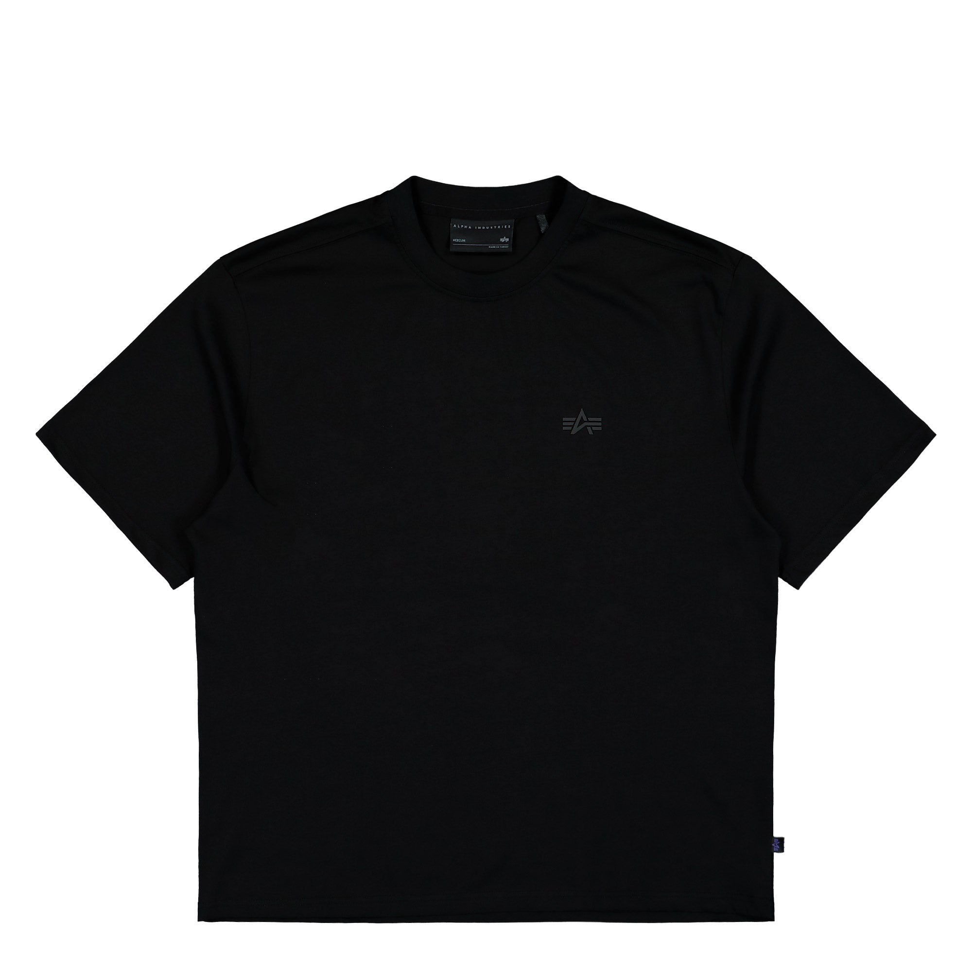 Alpha Industries Base UV T-Shirt Black T-Shirt 768008-03 | Overkill