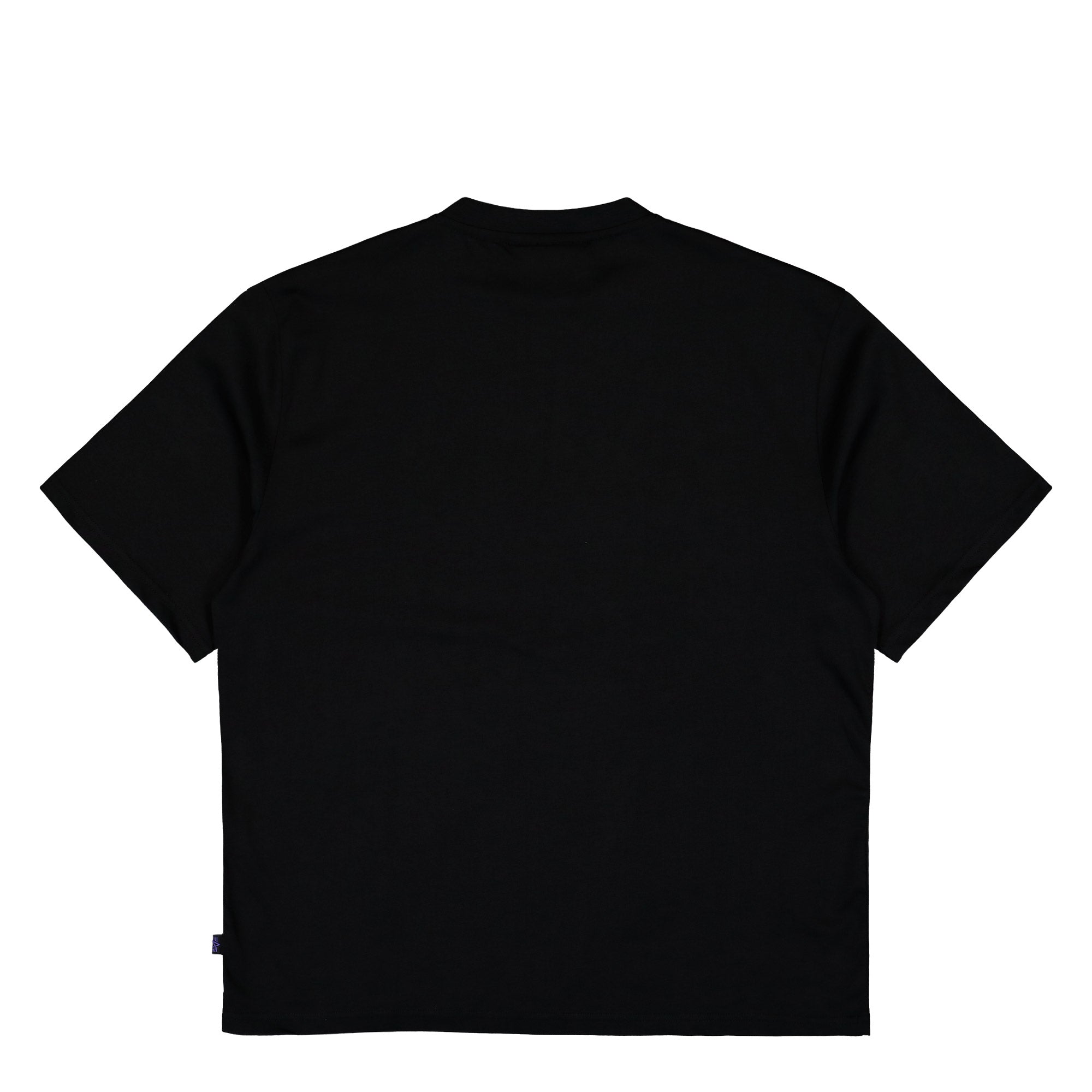 Alpha Industries Base UV T-Shirt Black T-Shirt 768008-03 Close-up | Overkill