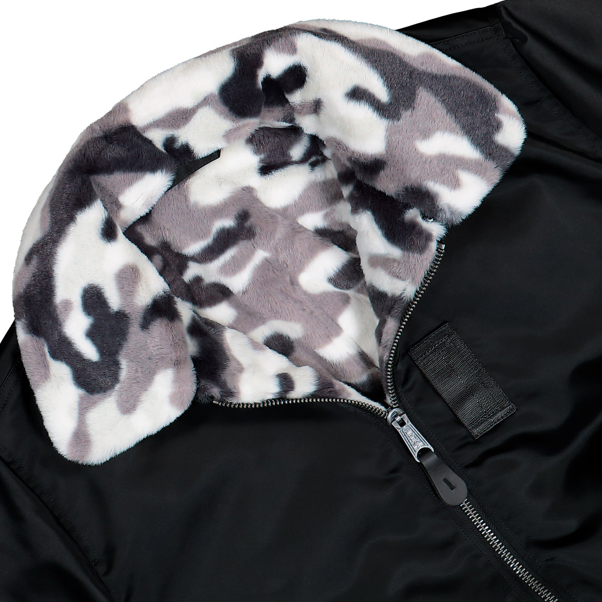Alpha Industries B-15 Reversible II UV Winter Jacket Black Jacket 768017-03 Detailfoto | Overkill