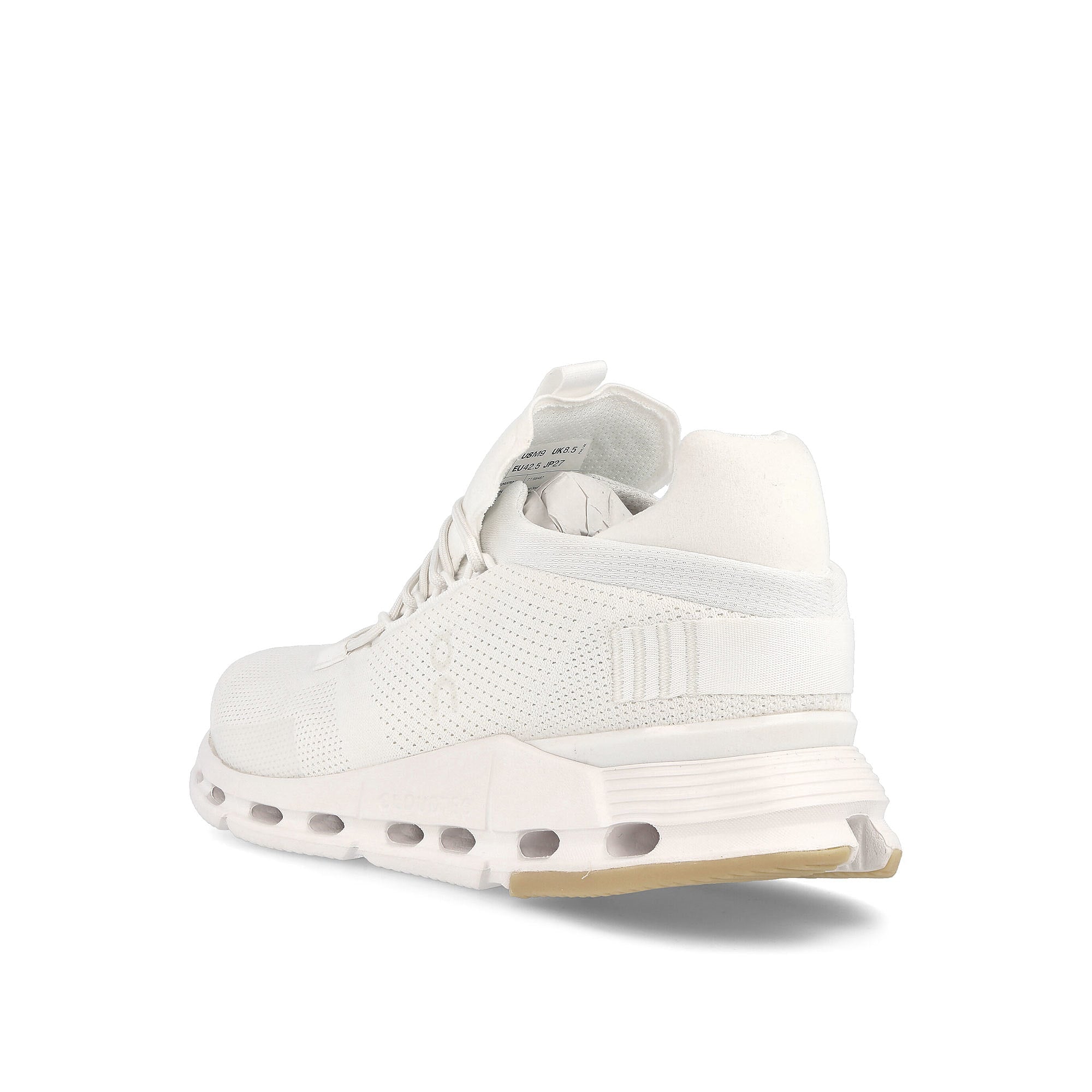 On cloudnova undyed White Sneakers Material | Overkill
