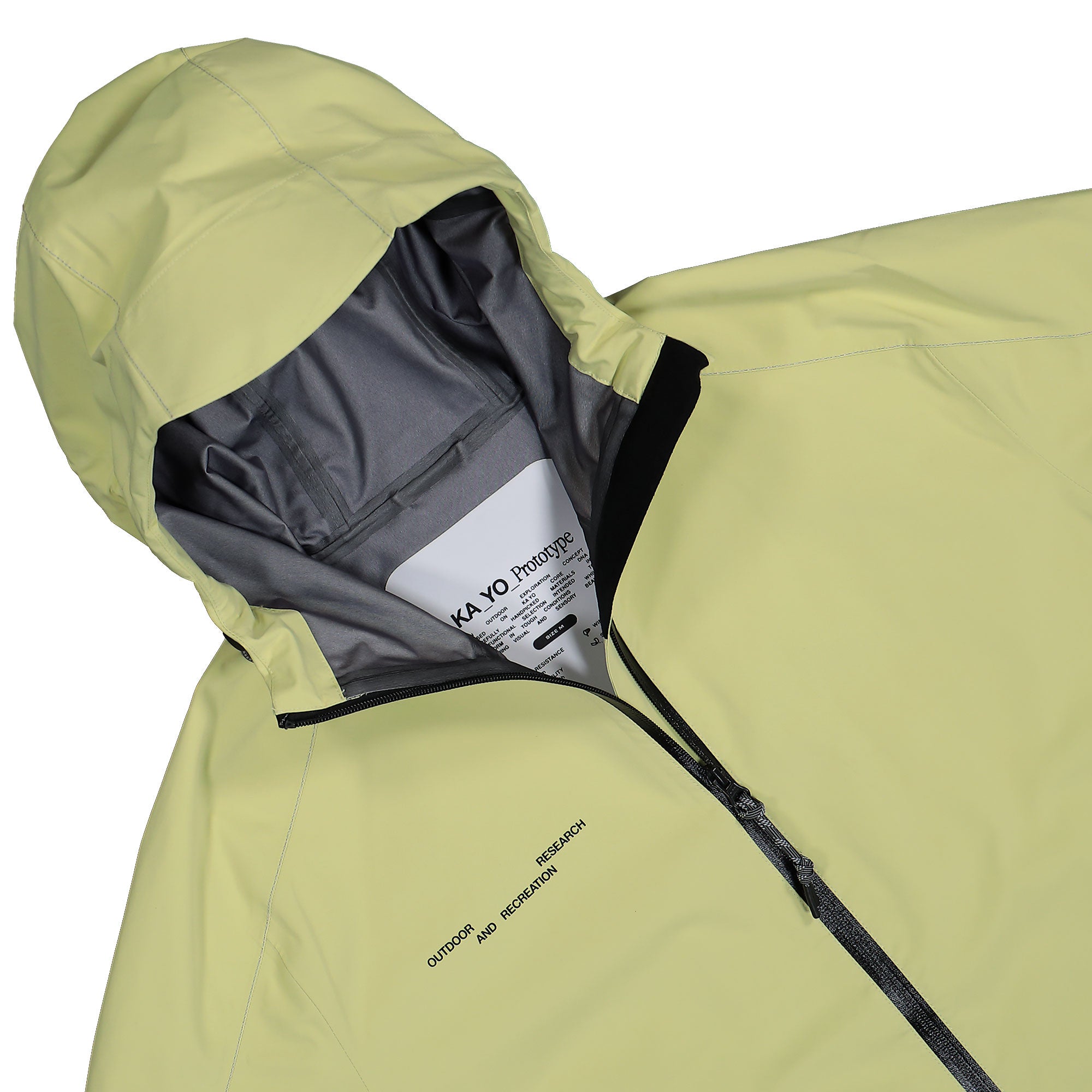 KA_YO_Prototype Shell Jacket Limeade Windbreaker 80015 70 Detailfoto | Overkill