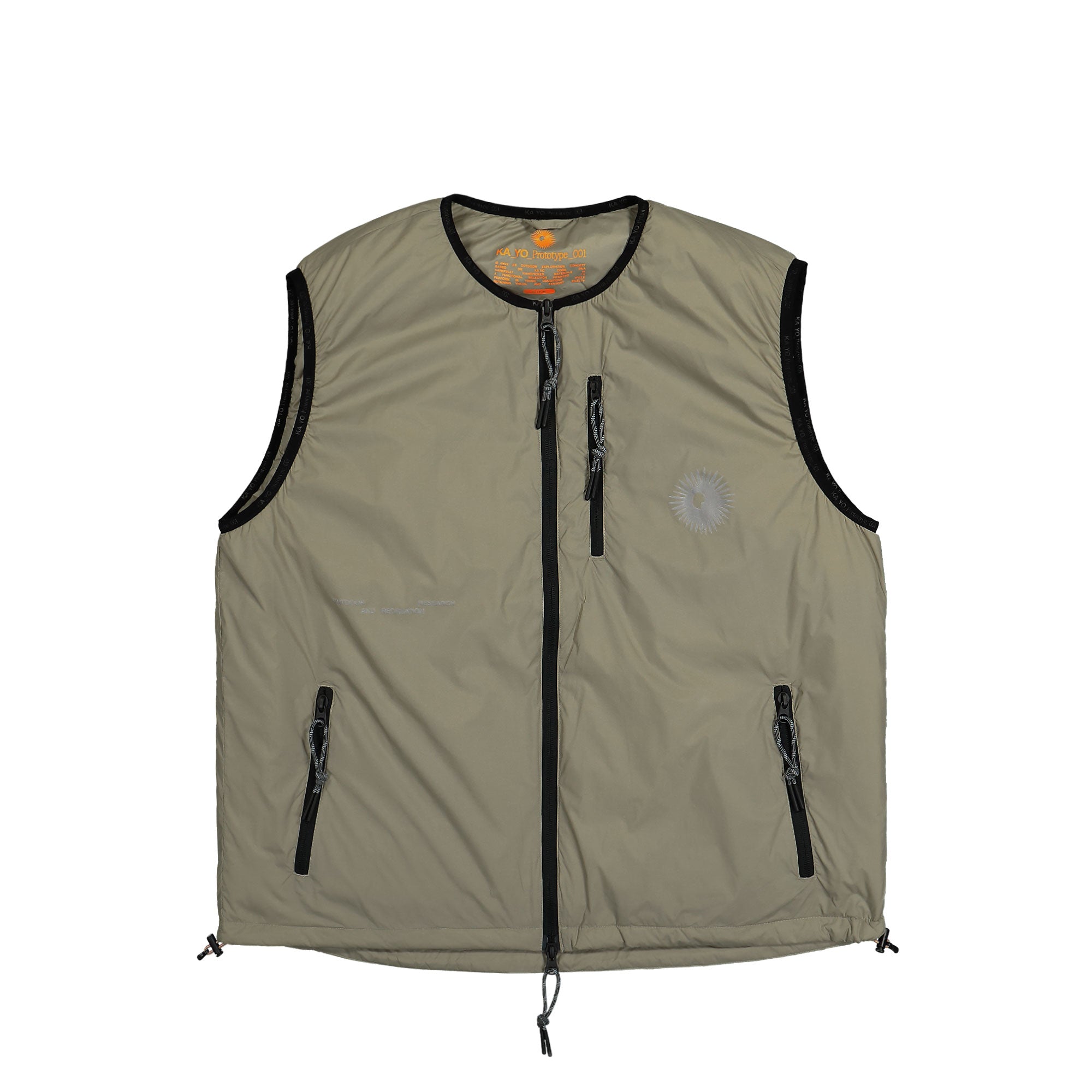 KA_YO_Prototype Insulation Vest Hay Beige Vests 80016120 120 | Overkill