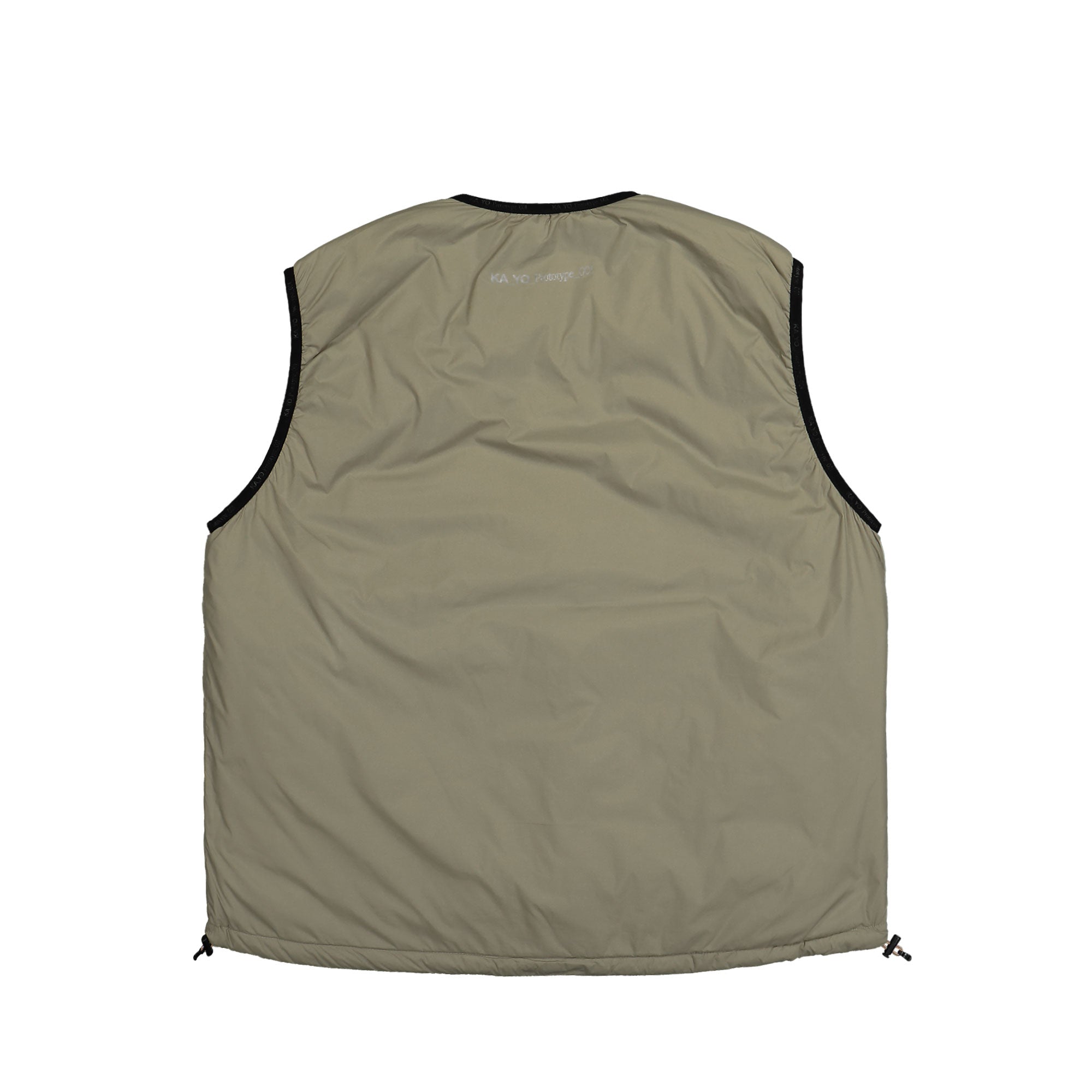 KA_YO_Prototype Insulation Vest Hay Beige Vests Material | Overkill