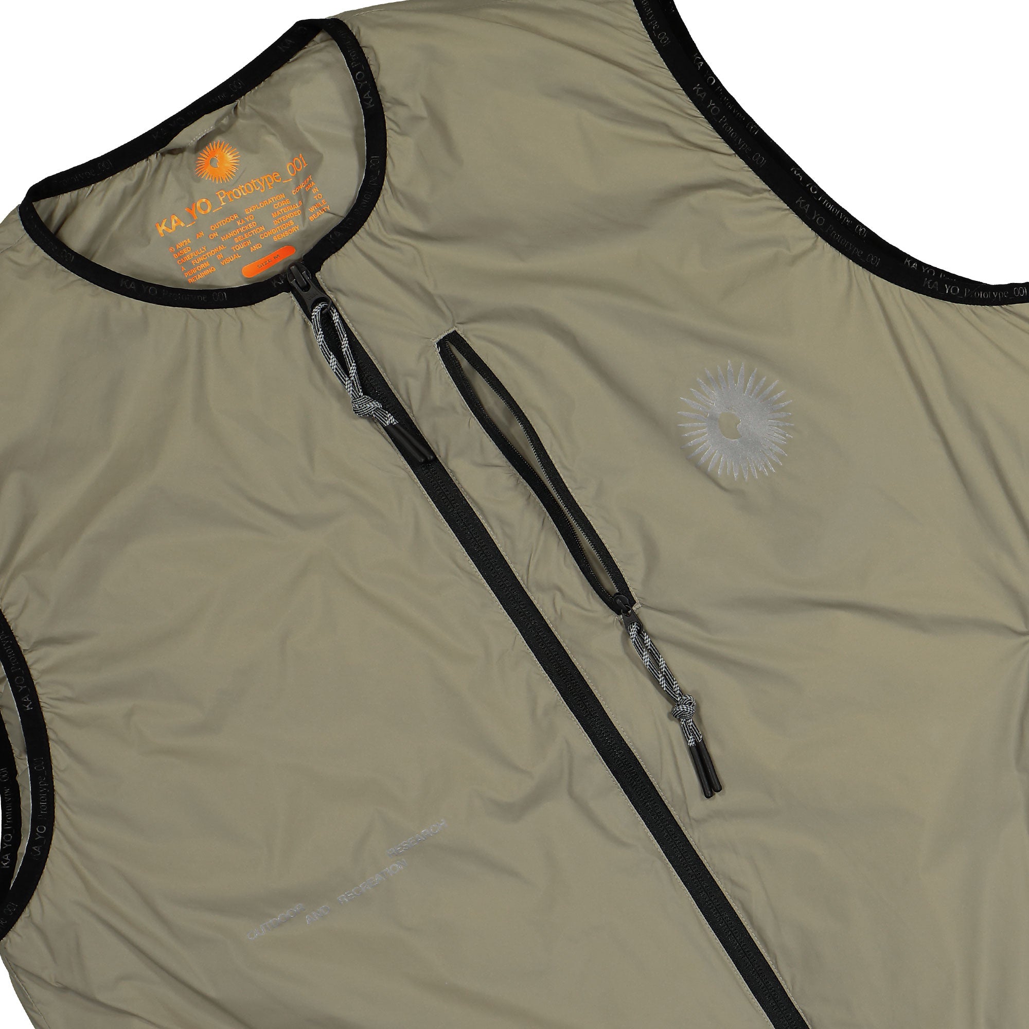 KA_YO_Prototype Insulation Vest Hay Beige Vests Detailfoto | Overkill
