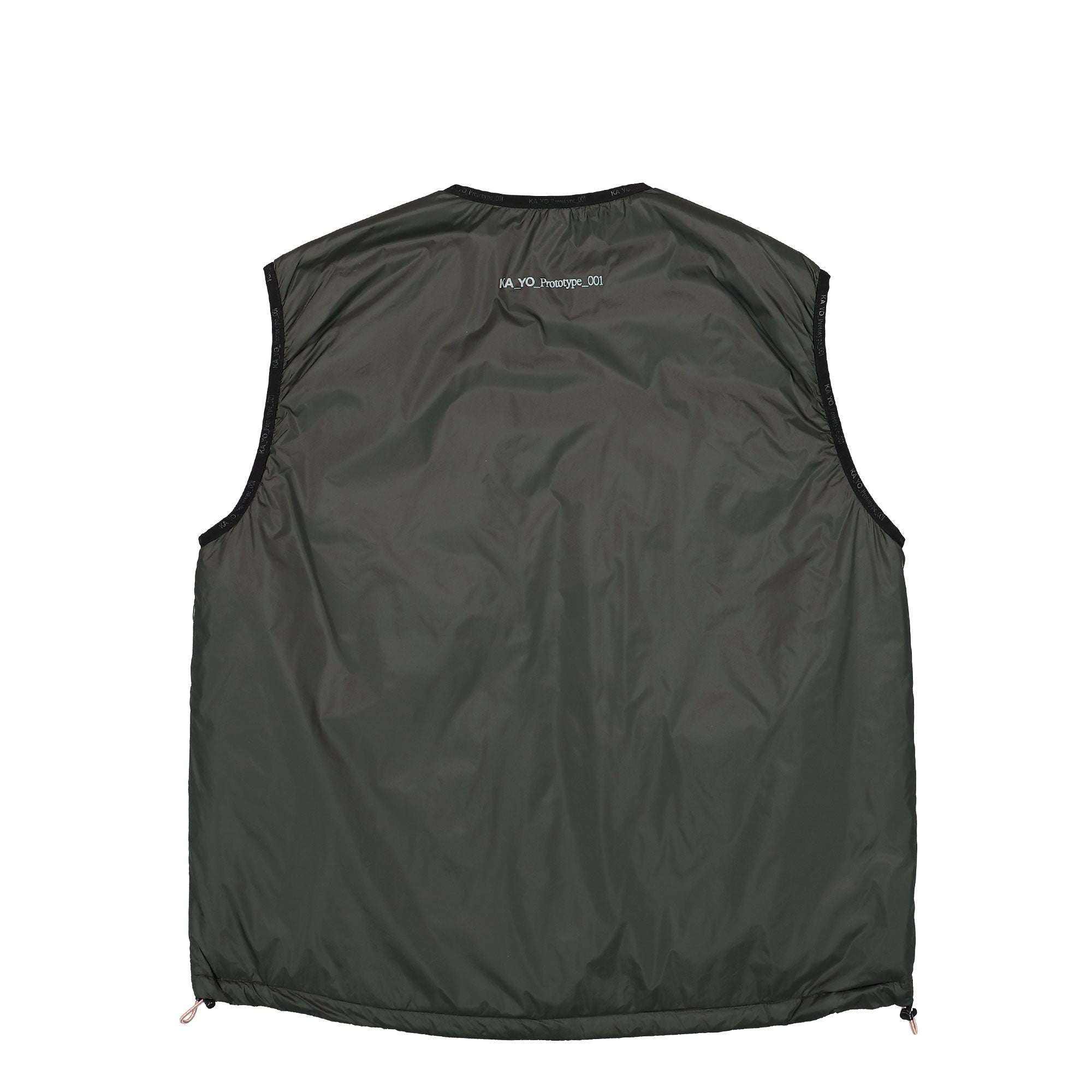 KA_YO_Prototype Insulation Vest Green Forest Vests Material | Overkill