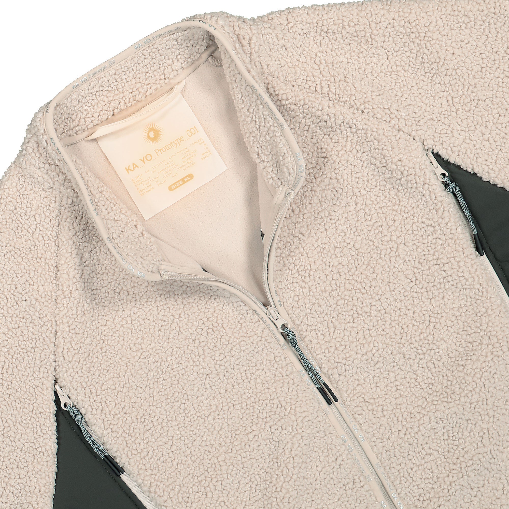 KA_YO_Prototype Pile Fleece Jacket Peyote Fleece Jackets Detailfoto | Overkill