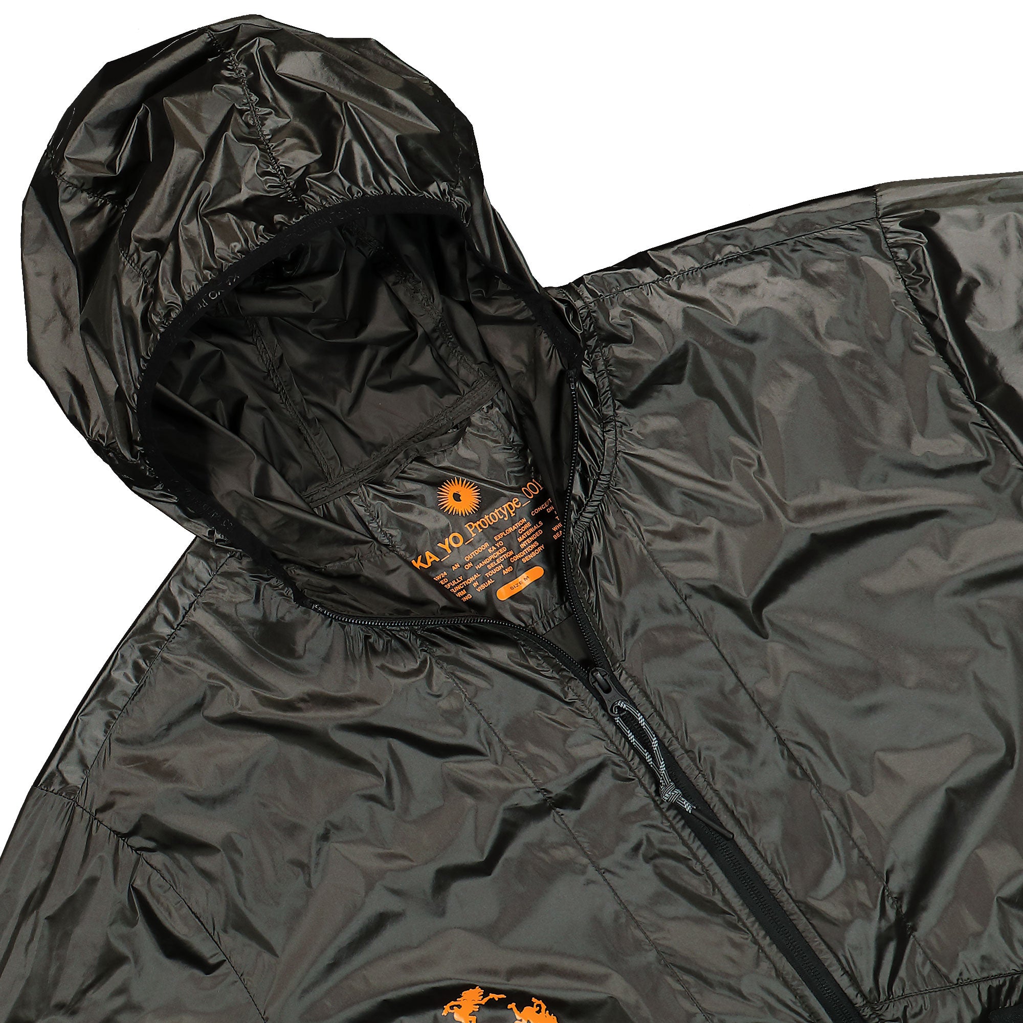 KA_YO_Prototype Windbreaker JKT Mind Games Green Forest Windbreaker Detail view 1 | Overkill