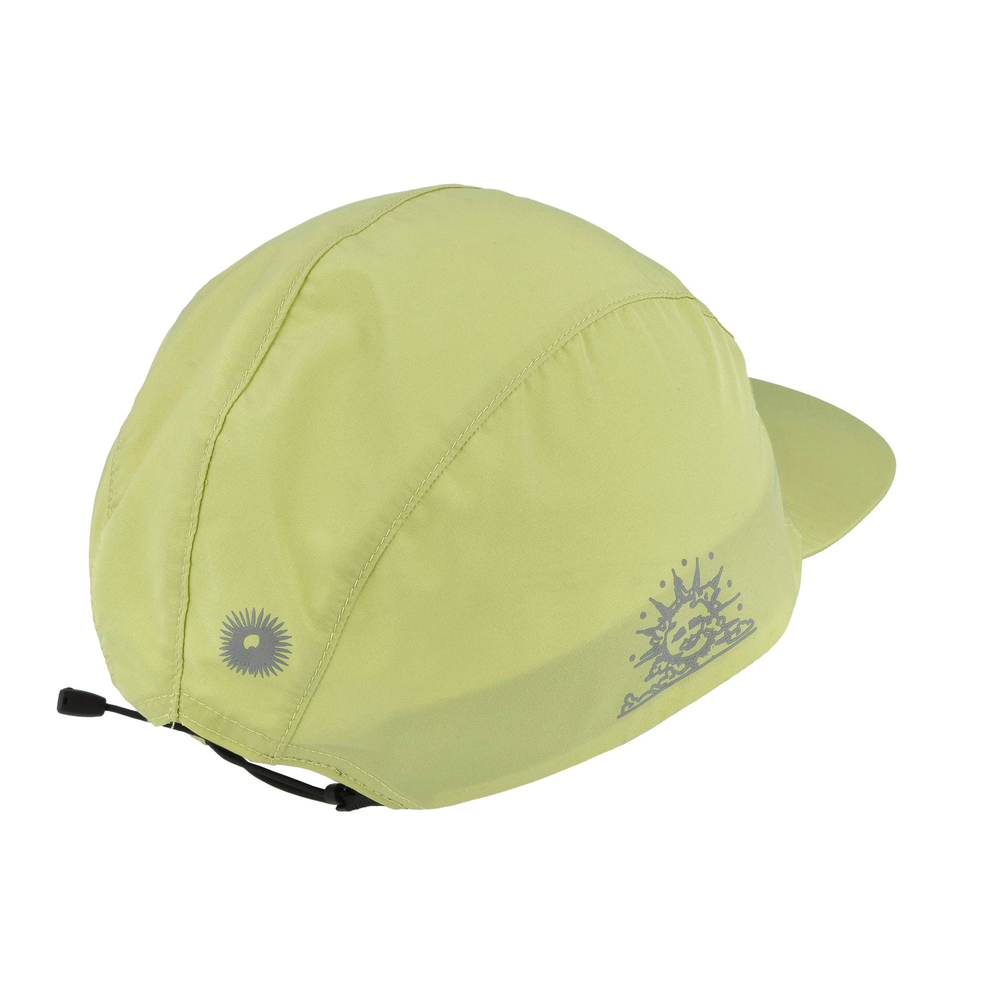 KA_YO_Prototype Lightweight Hat Reflective Limeade 5 Panel Cap 80026 070 Detail View 3 | Overkill