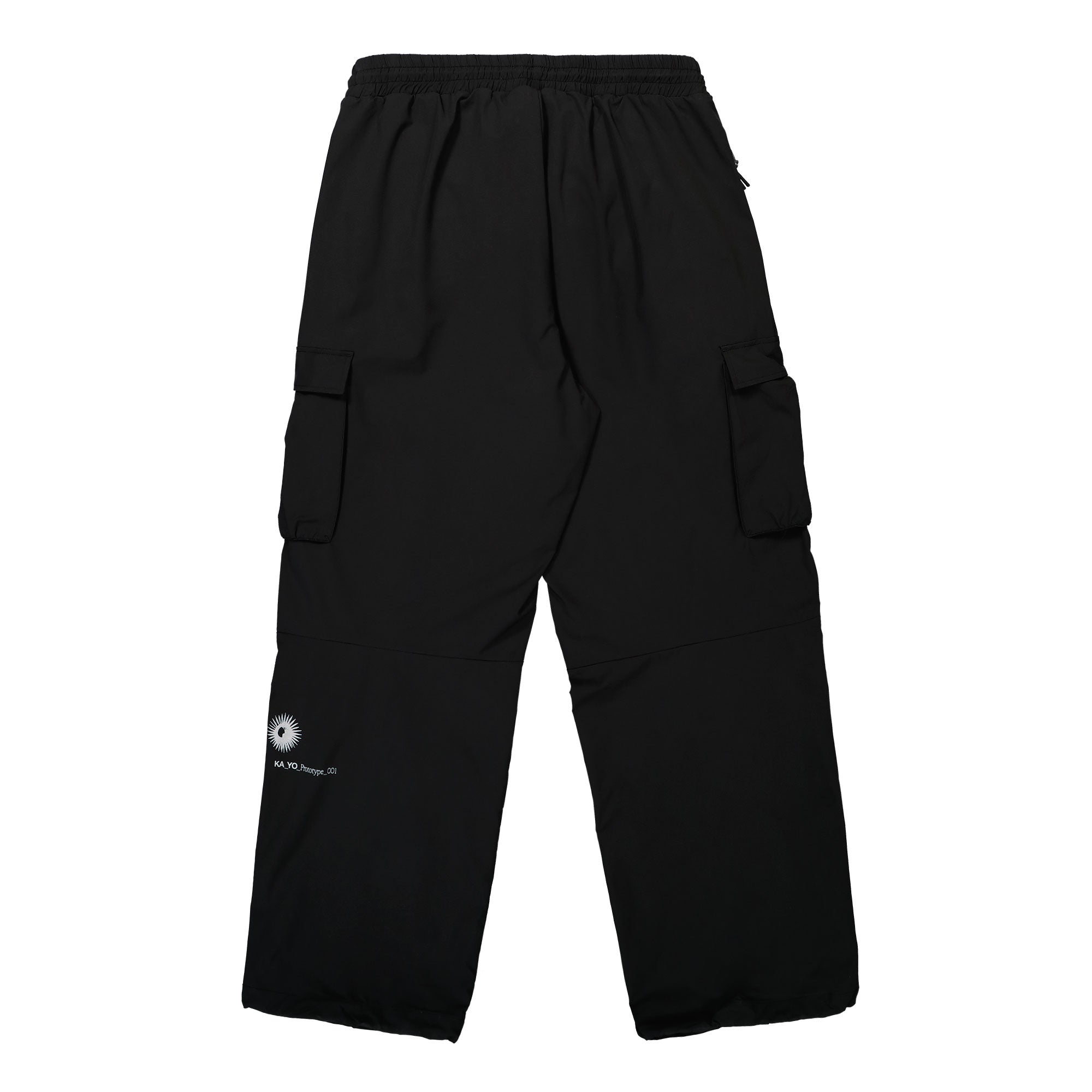 KA_YO_Prototype Parachute Cargo Pant Black Cargo Pants Material | Overkill
