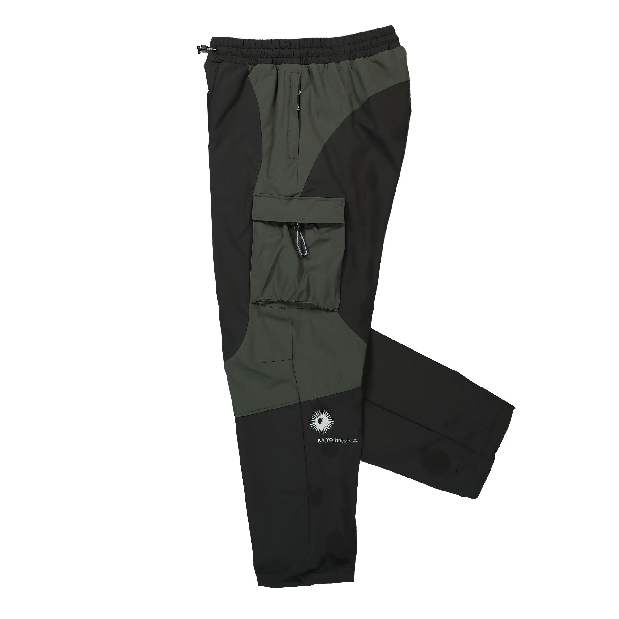 KA_YO_Prototype Parachute Mix Pant Black Sweat & Track Pants Detailfoto | Overkill