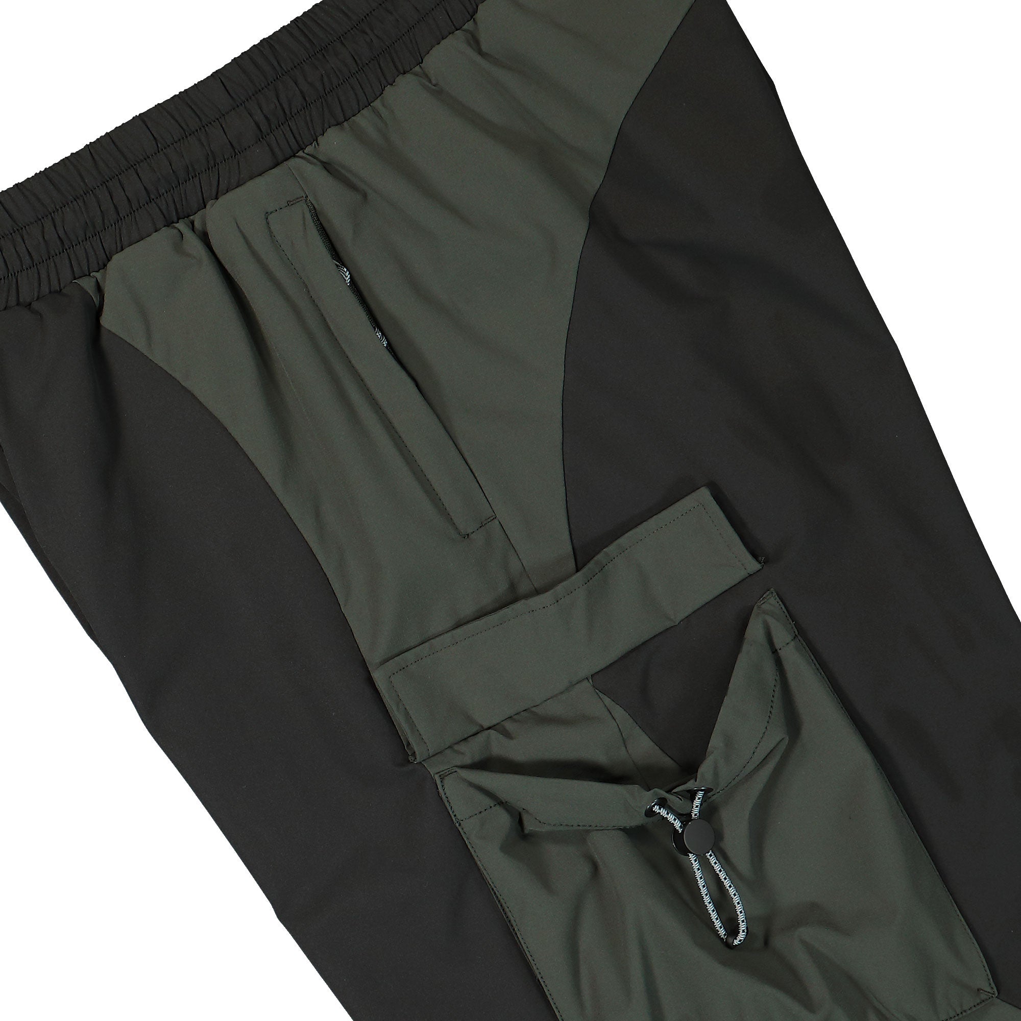 KA_YO_Prototype Parachute Mix Pant Black Sweat & Track Pants Detail view 2 | Overkill