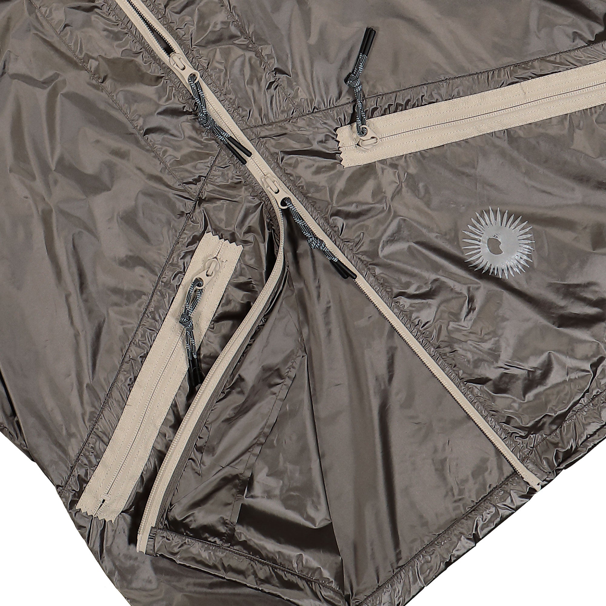 KA_YO_Prototype Windbreaker Jacket Reflective Nougat Mix Windbreaker Detail view 1 | Overkill